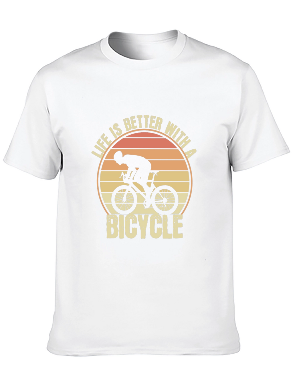 Life is Better With a Bicycle T-Shirt