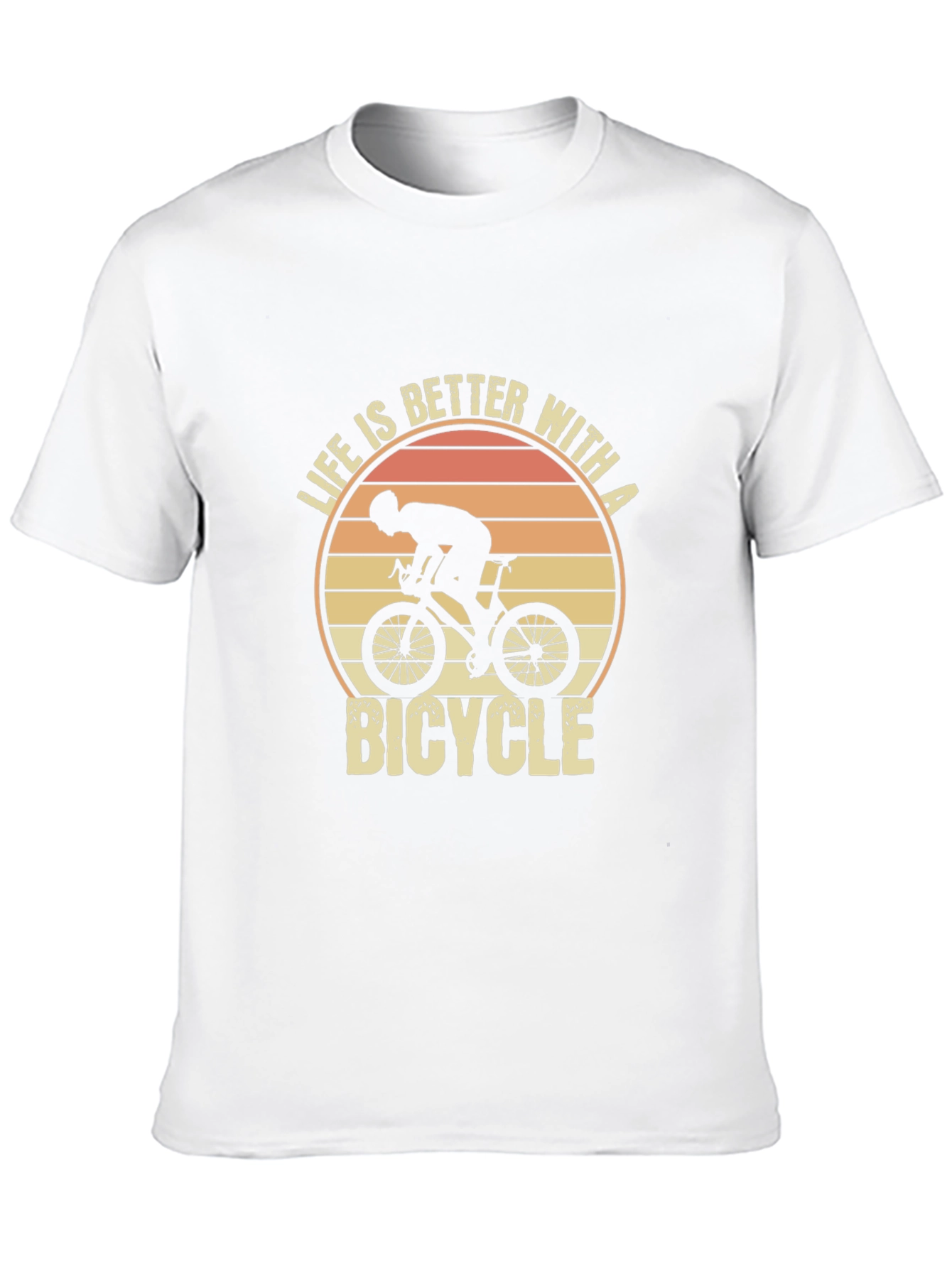 Life is Better With a Bicycle T-Shirt