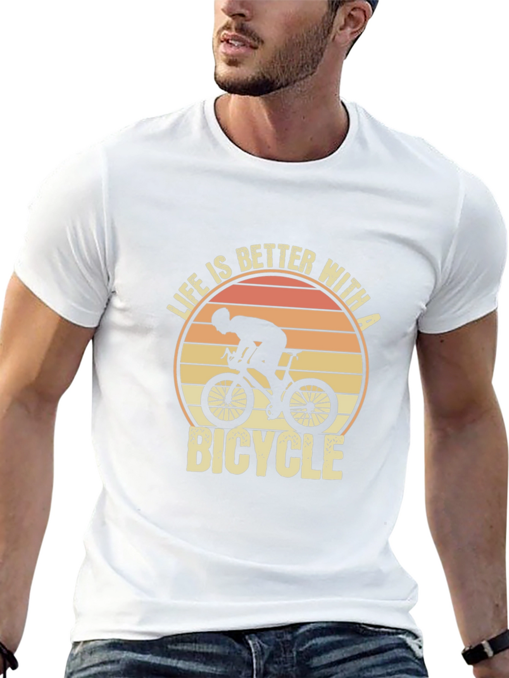 Life is Better With a Bicycle T-Shirt