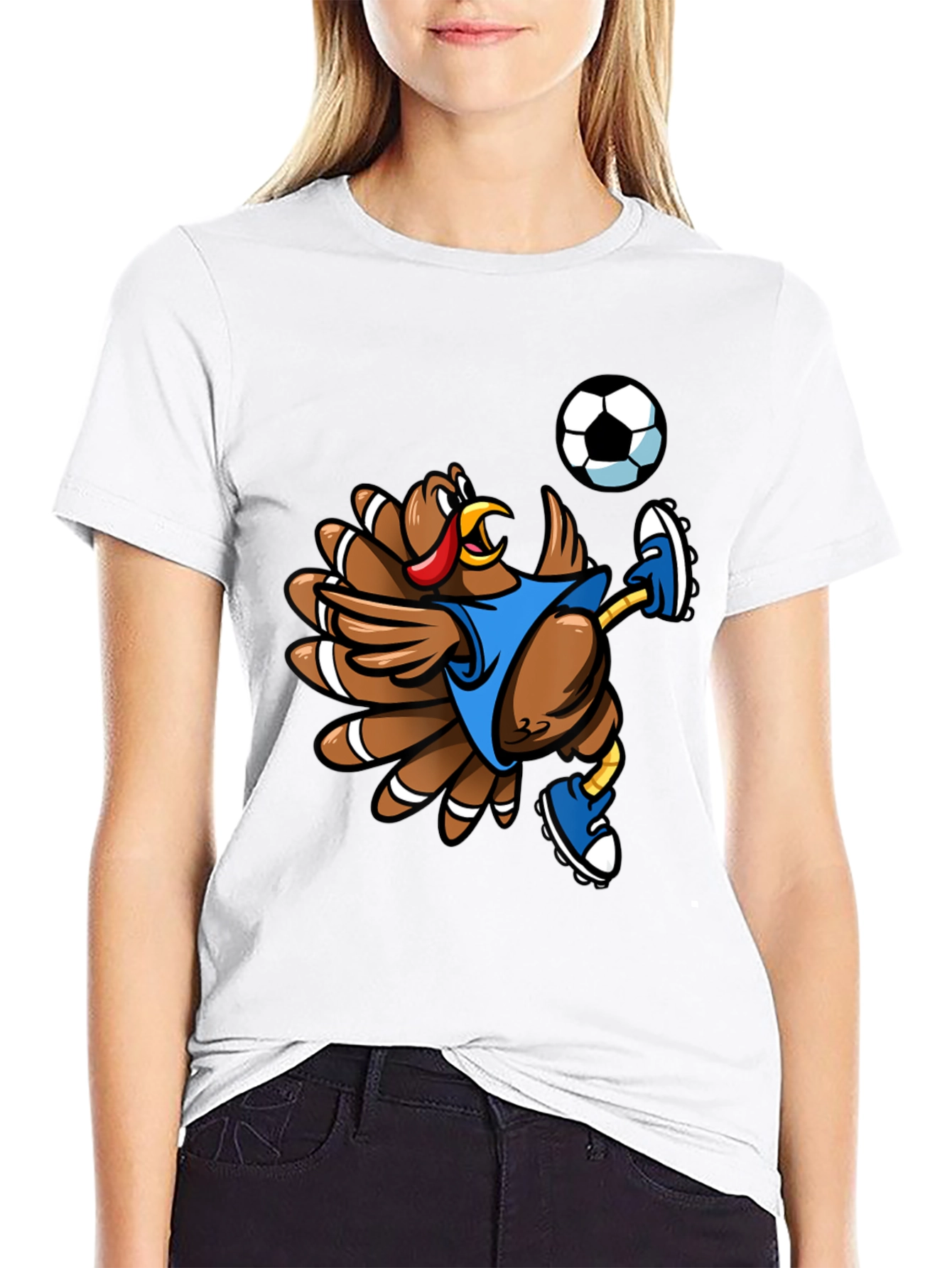 Turkey Soccer Player Graphic T-Shirt