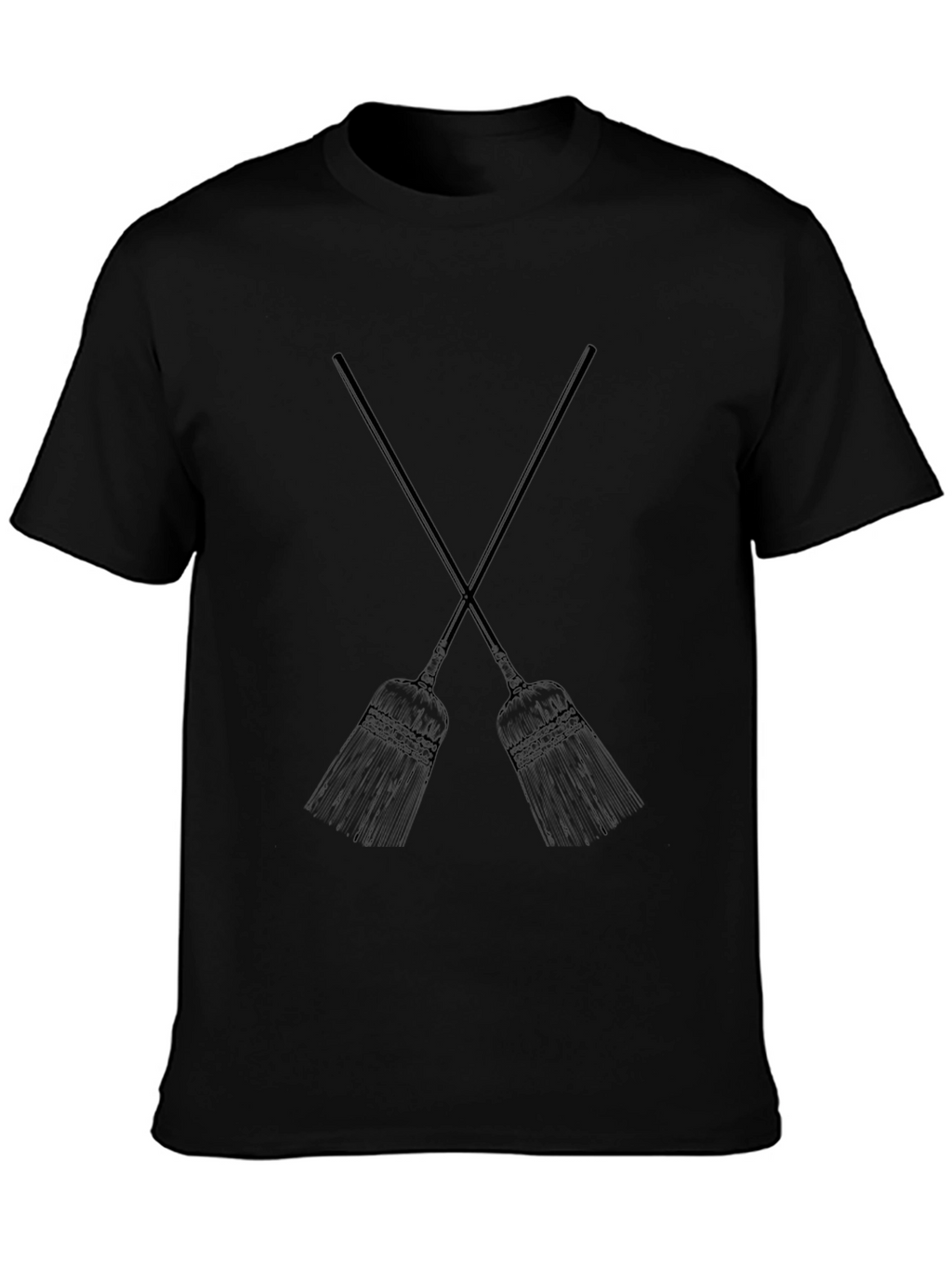 Crossed Brooms Graphic Tee