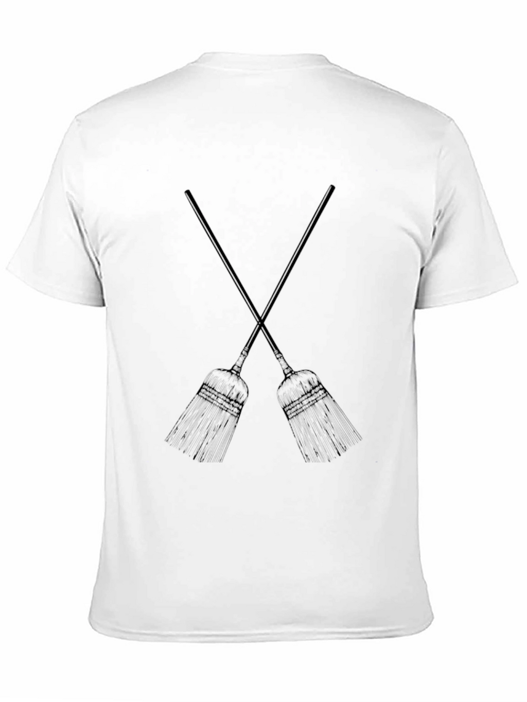 Crossed Brooms Graphic Tee