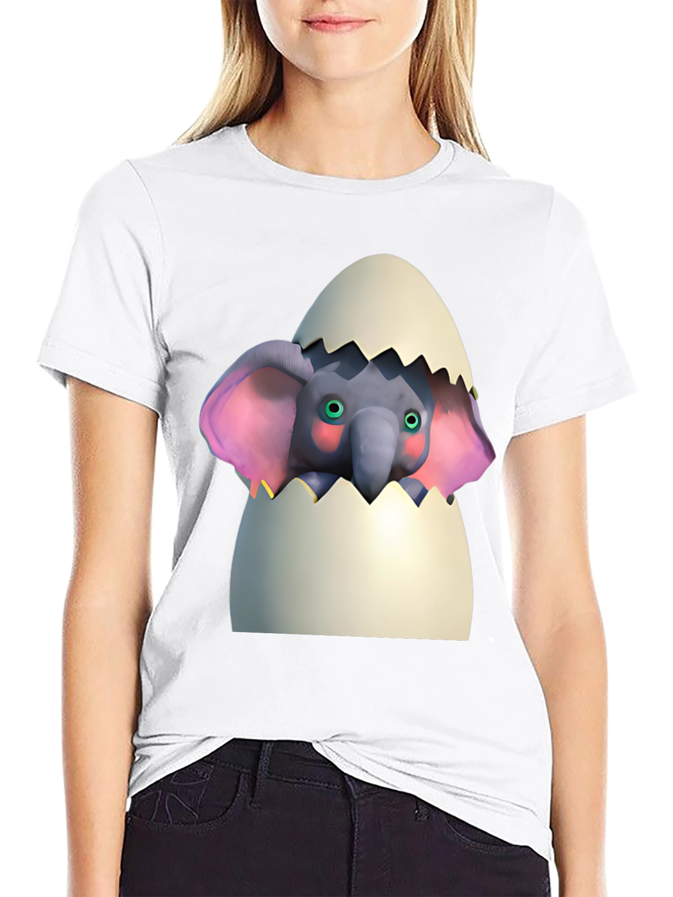 Elephant Hatching T-Shirt