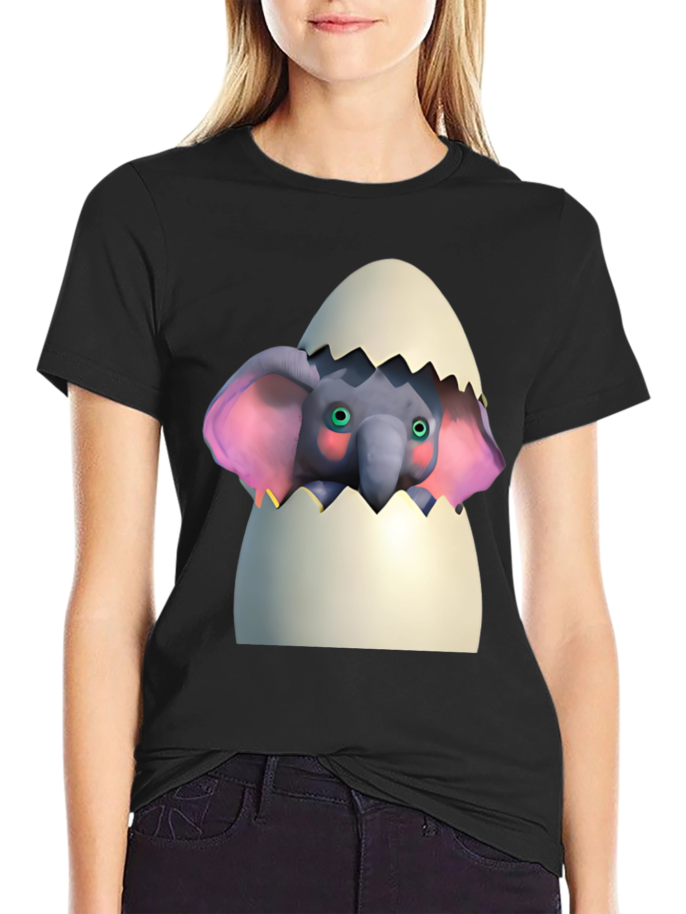 Elephant Hatching T-Shirt