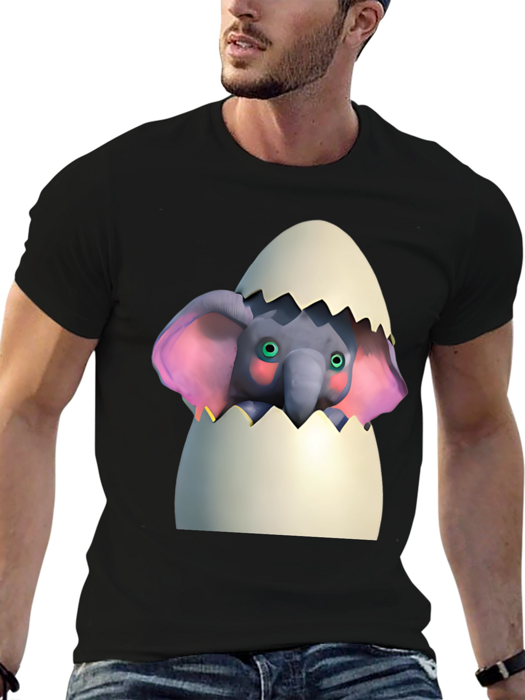 Elephant Hatching T-Shirt