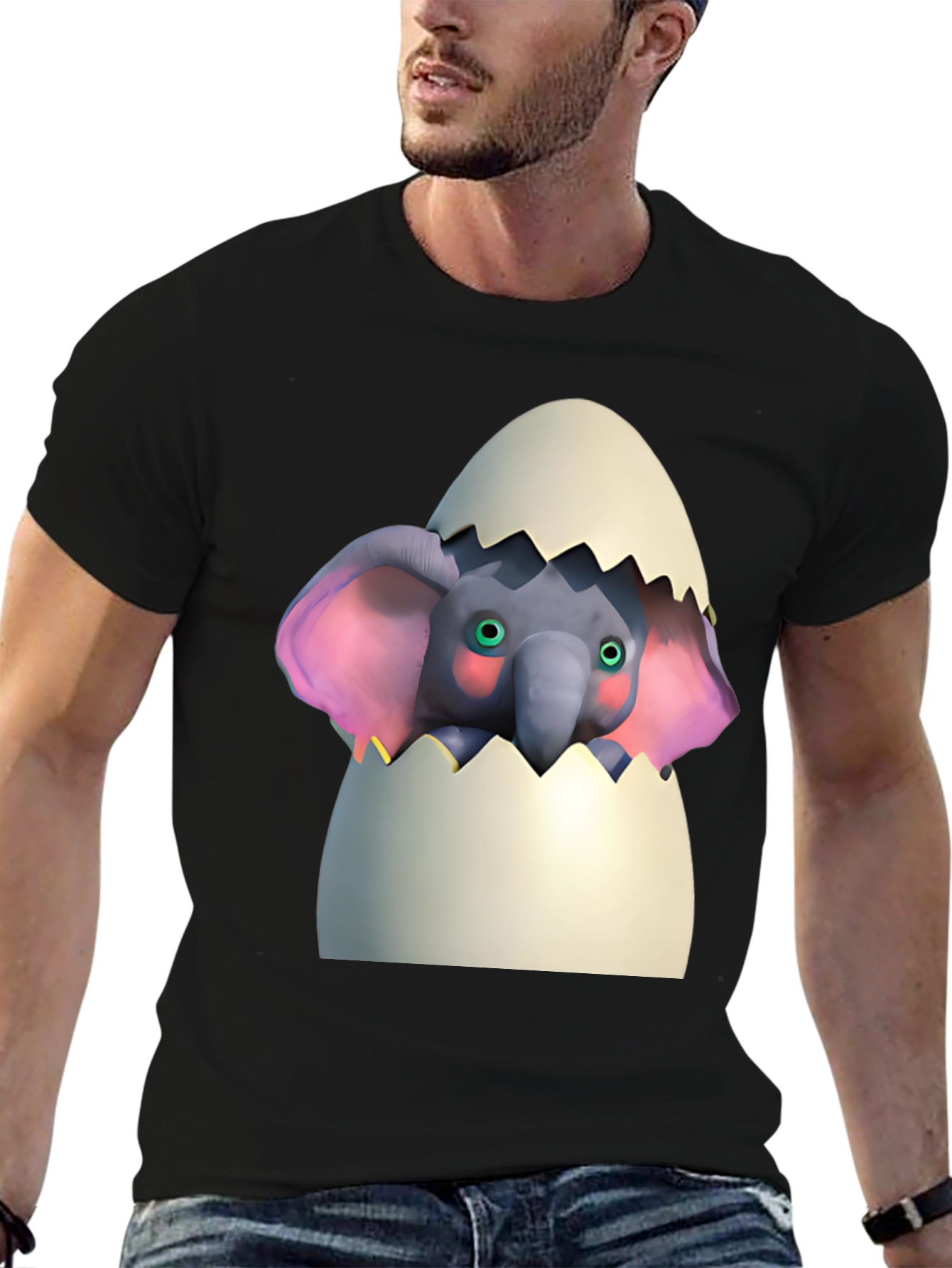 Elephant Hatching T-Shirt