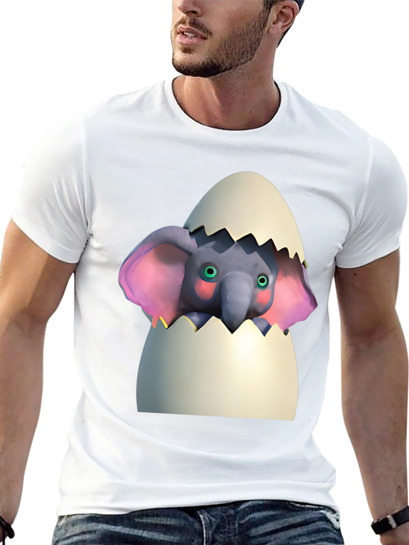 Elephant Hatching T-Shirt