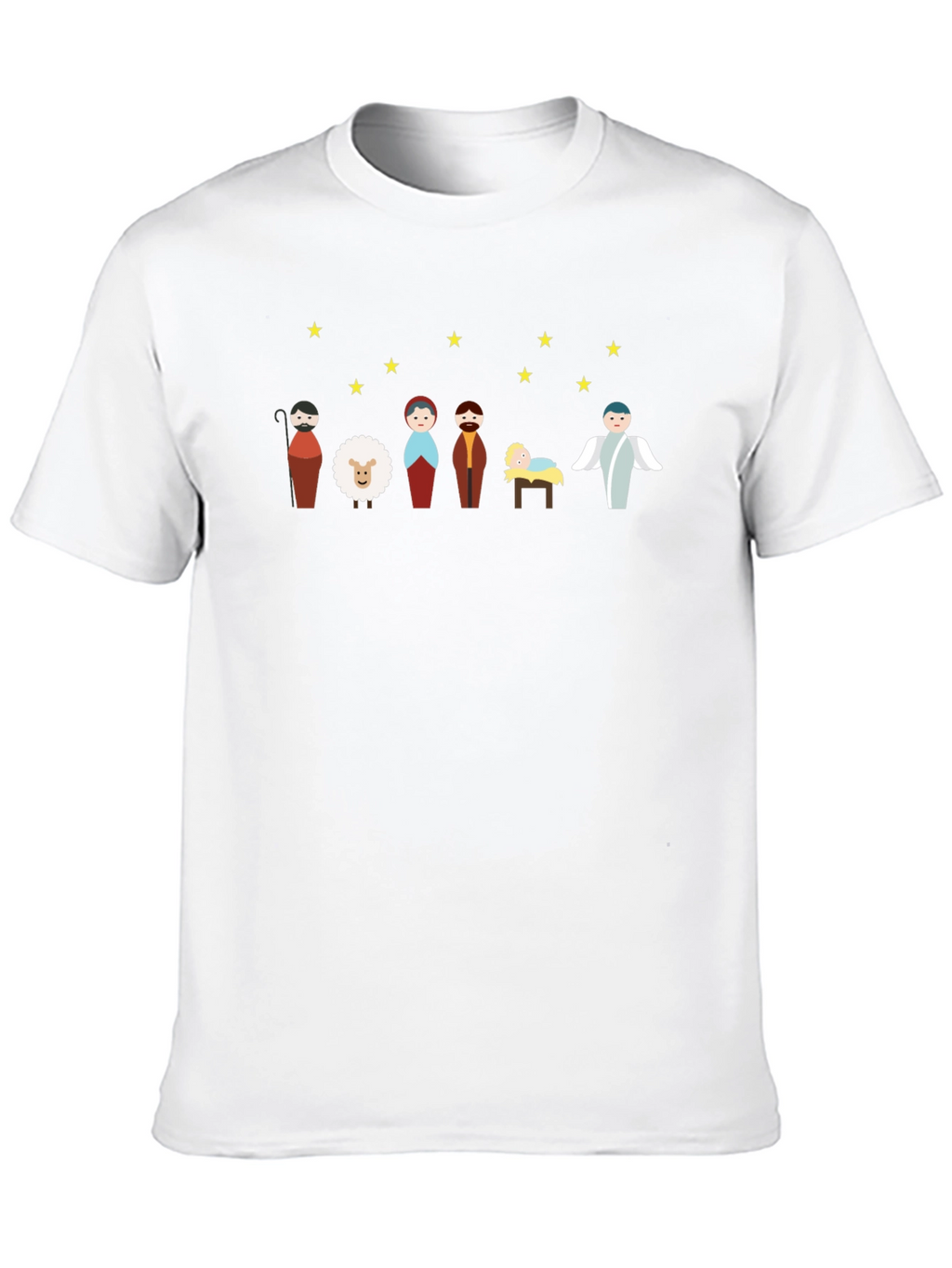 Nativity Scene Graphic T-Shirt