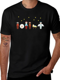 Nativity Scene Graphic T-Shirt