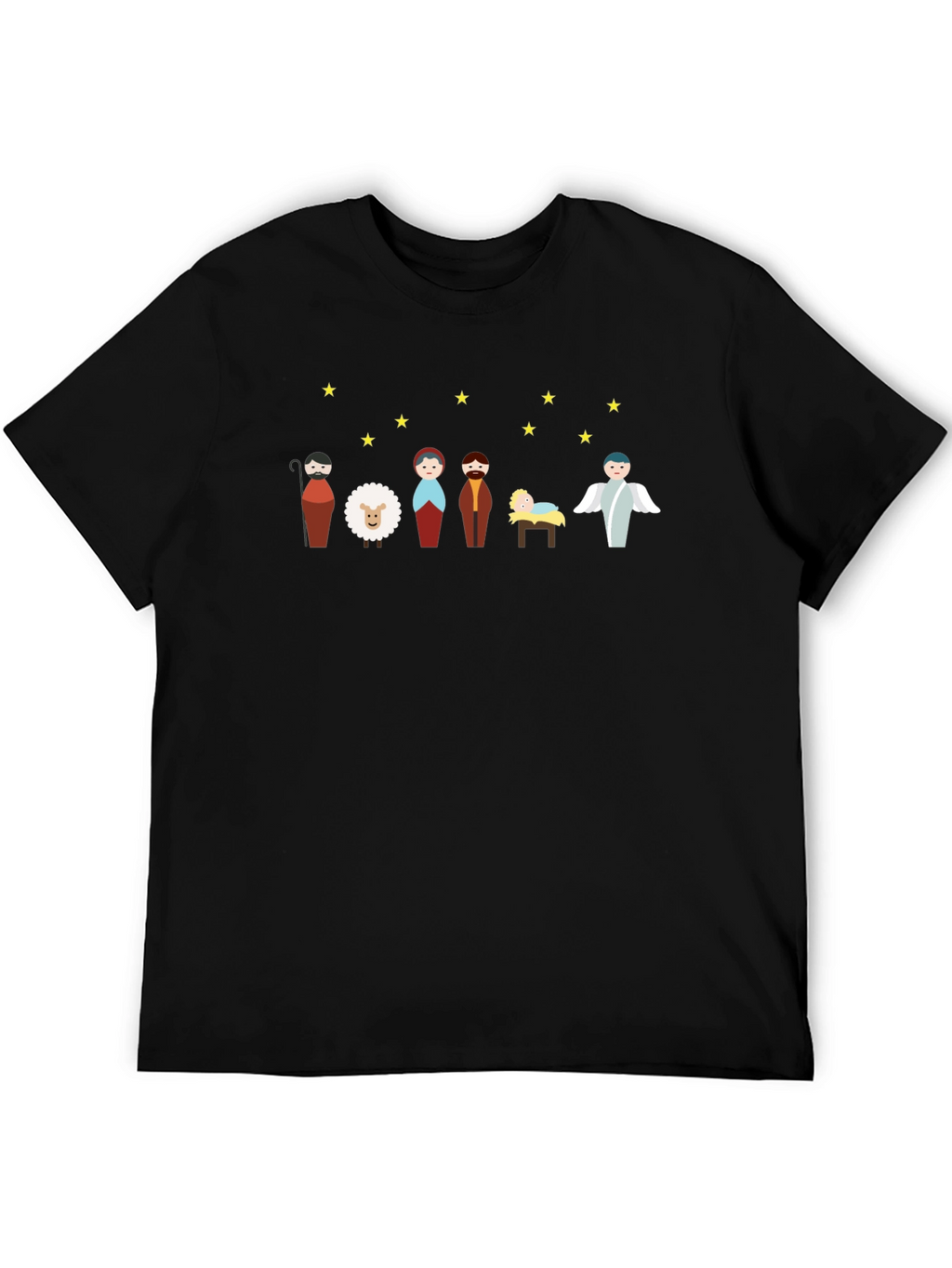 Nativity Scene Graphic T-Shirt