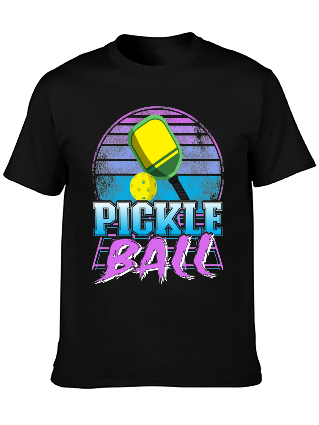 Retro Pickleball Graphic T-Shirt