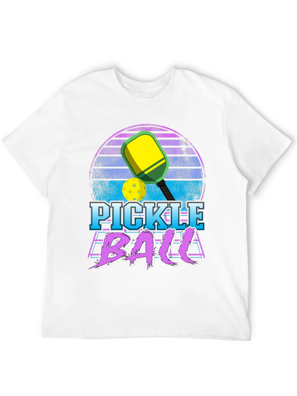Retro Pickleball Graphic T-Shirt