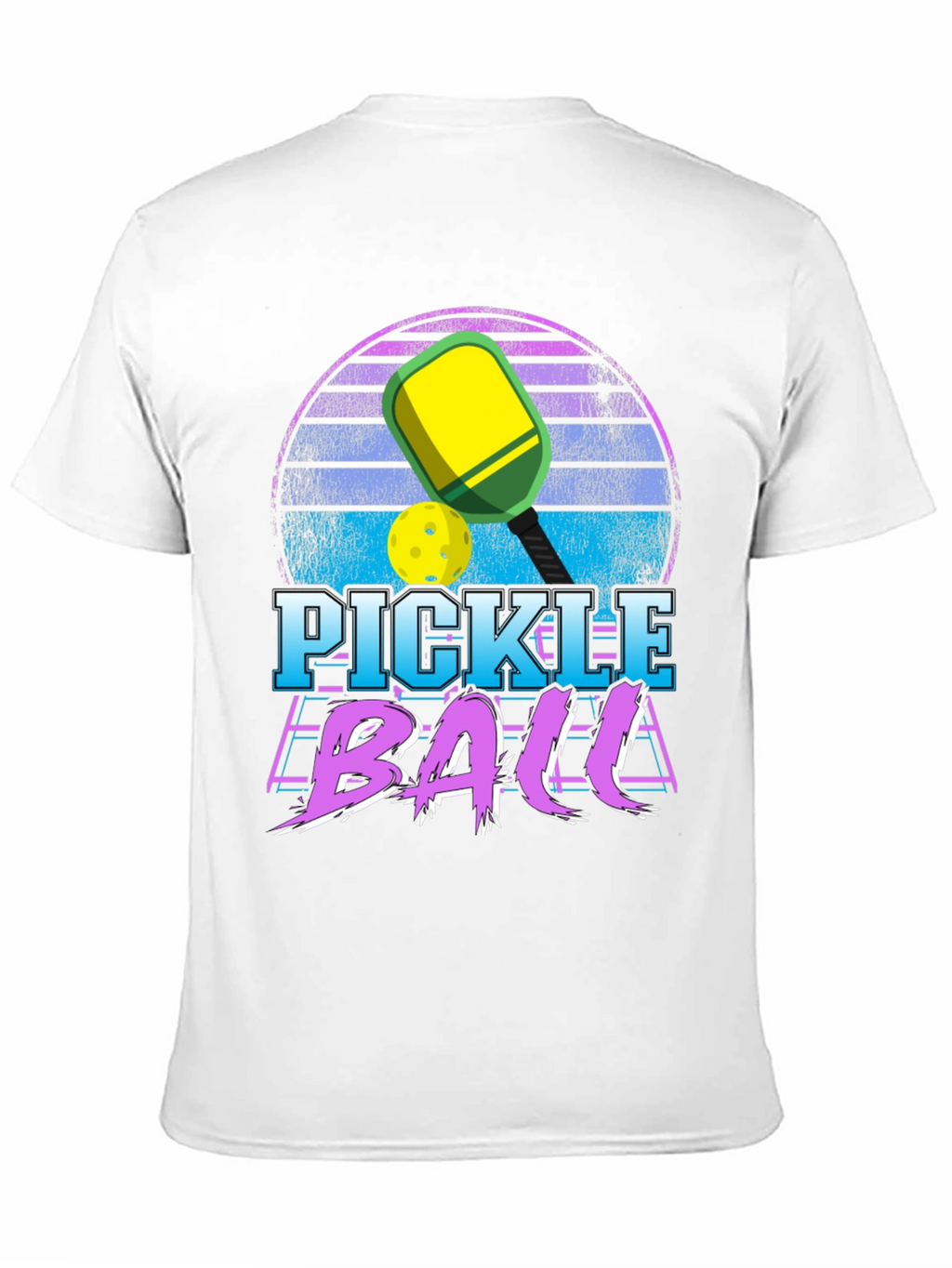 Retro Pickleball Graphic T-Shirt