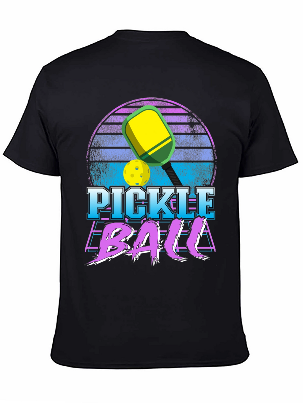 Retro Pickleball Graphic T-Shirt