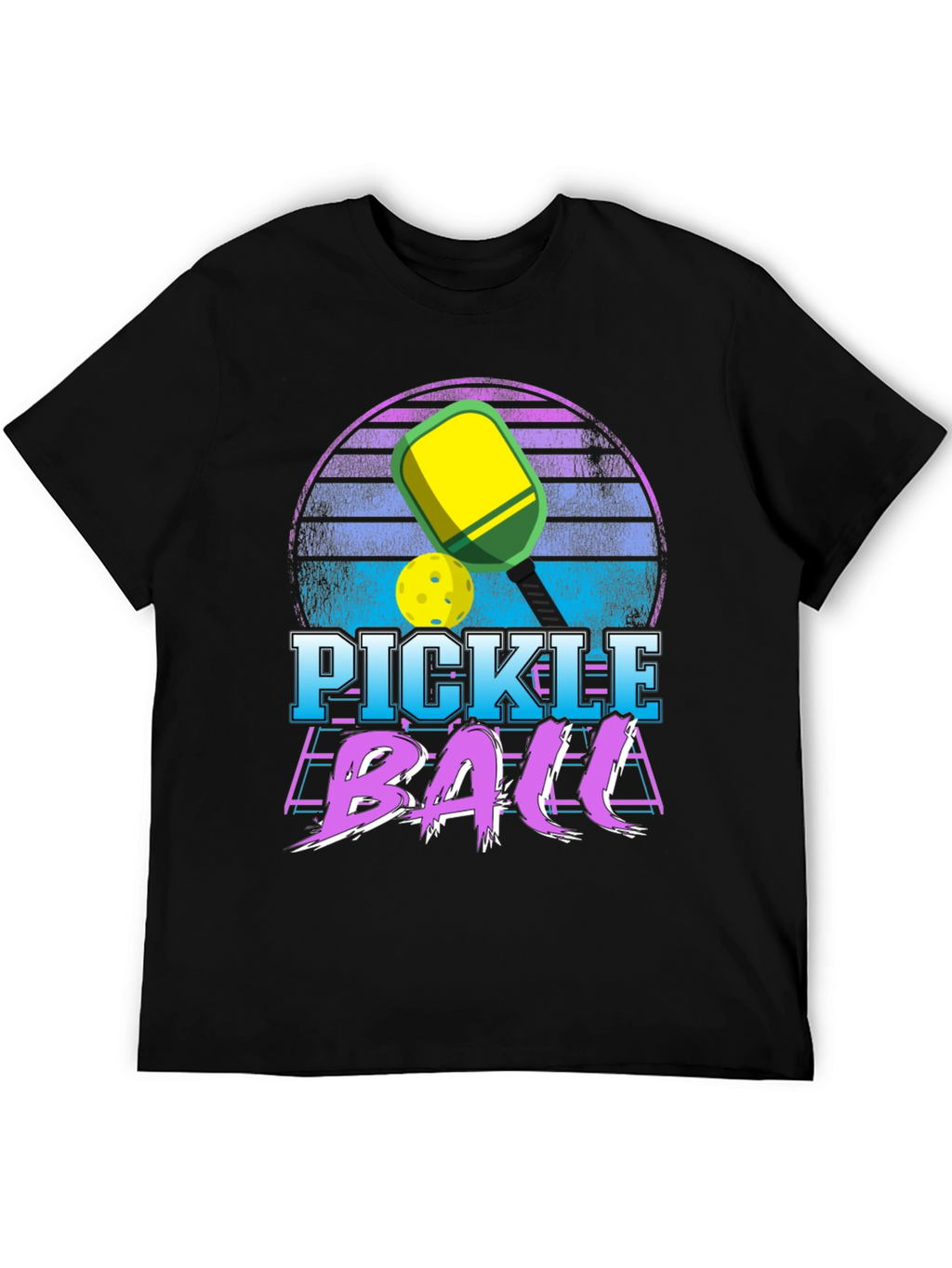 Retro Pickleball Graphic T-Shirt