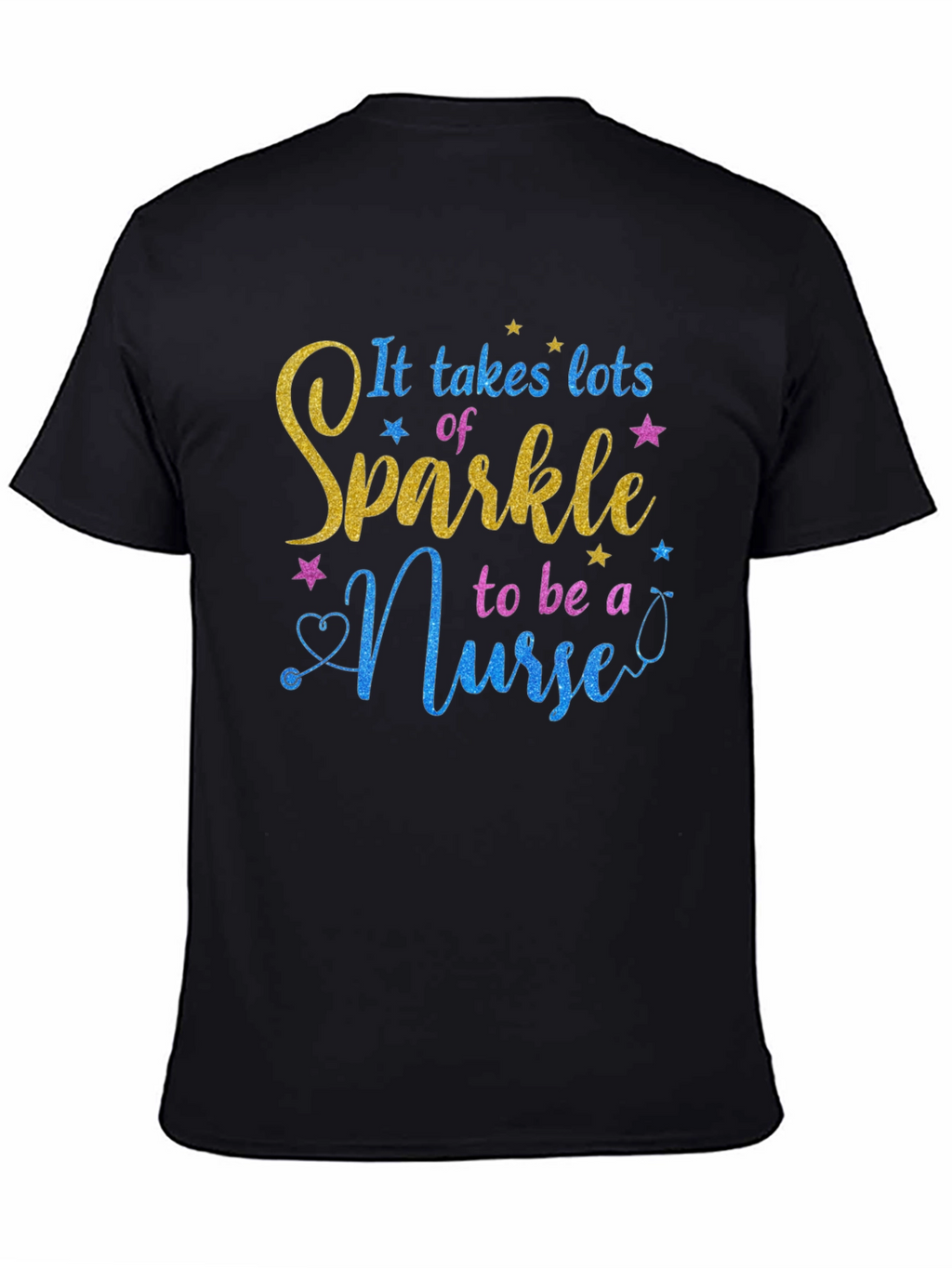Sparkle Nurse Graphic Tee