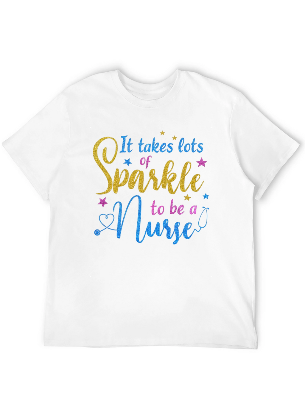 Sparkle Nurse Graphic Tee