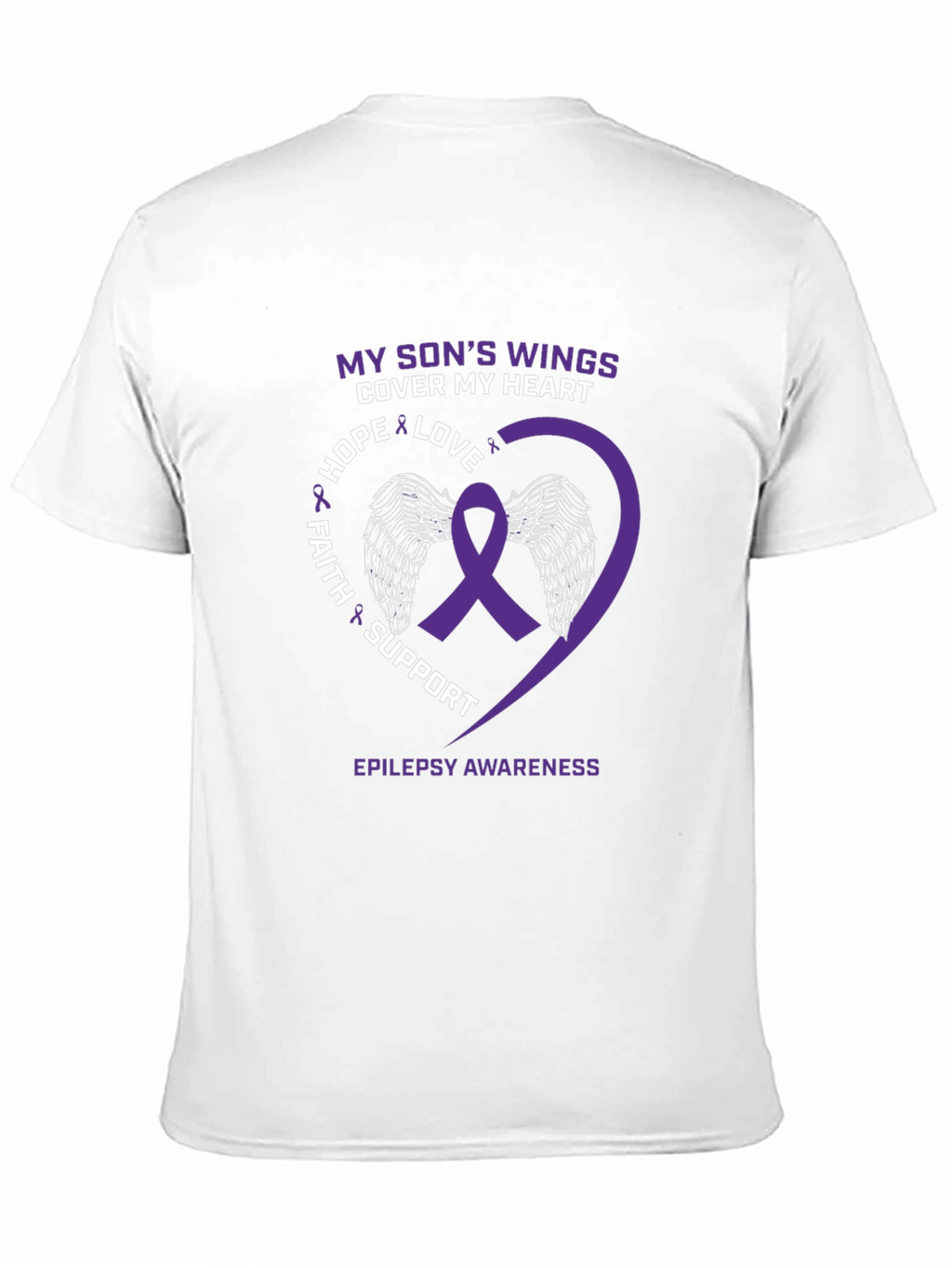 Epilepsy Awareness T-Shirt: My Sons Wings