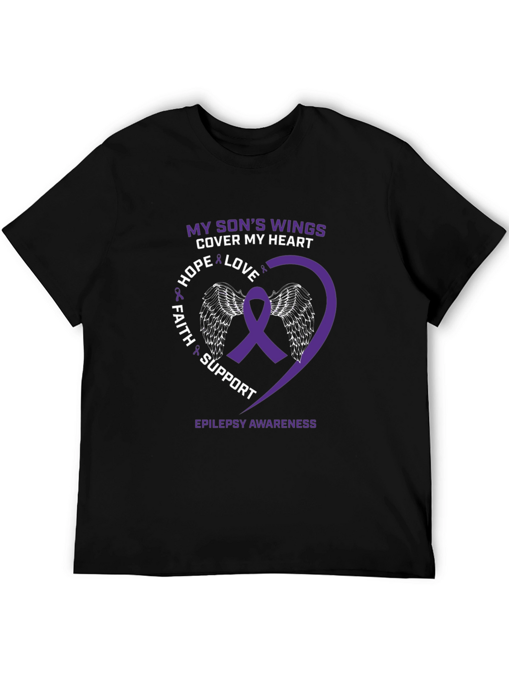 Epilepsy Awareness T-Shirt: My Sons Wings