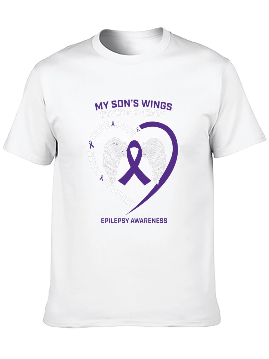 Epilepsy Awareness T-Shirt: My Sons Wings