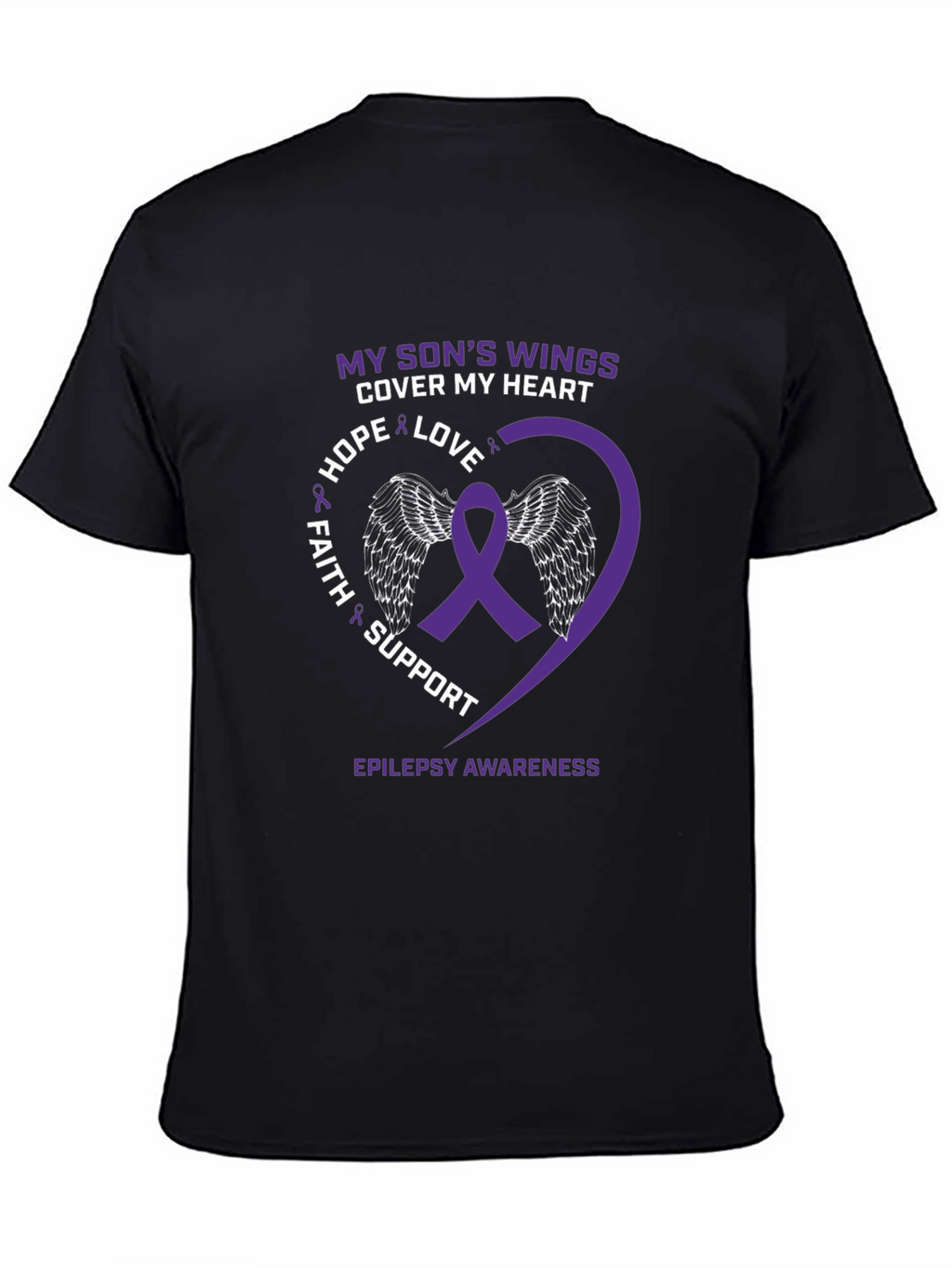 Epilepsy Awareness T-Shirt: My Sons Wings