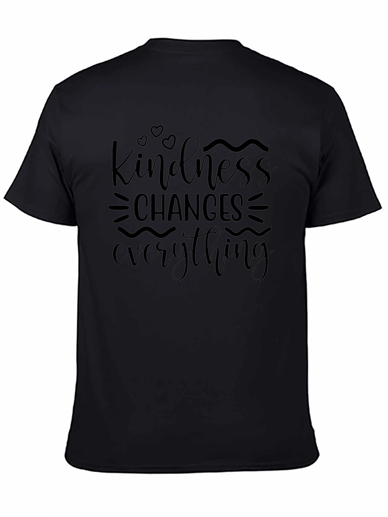 Kindness Changes Everything Black T-Shirt