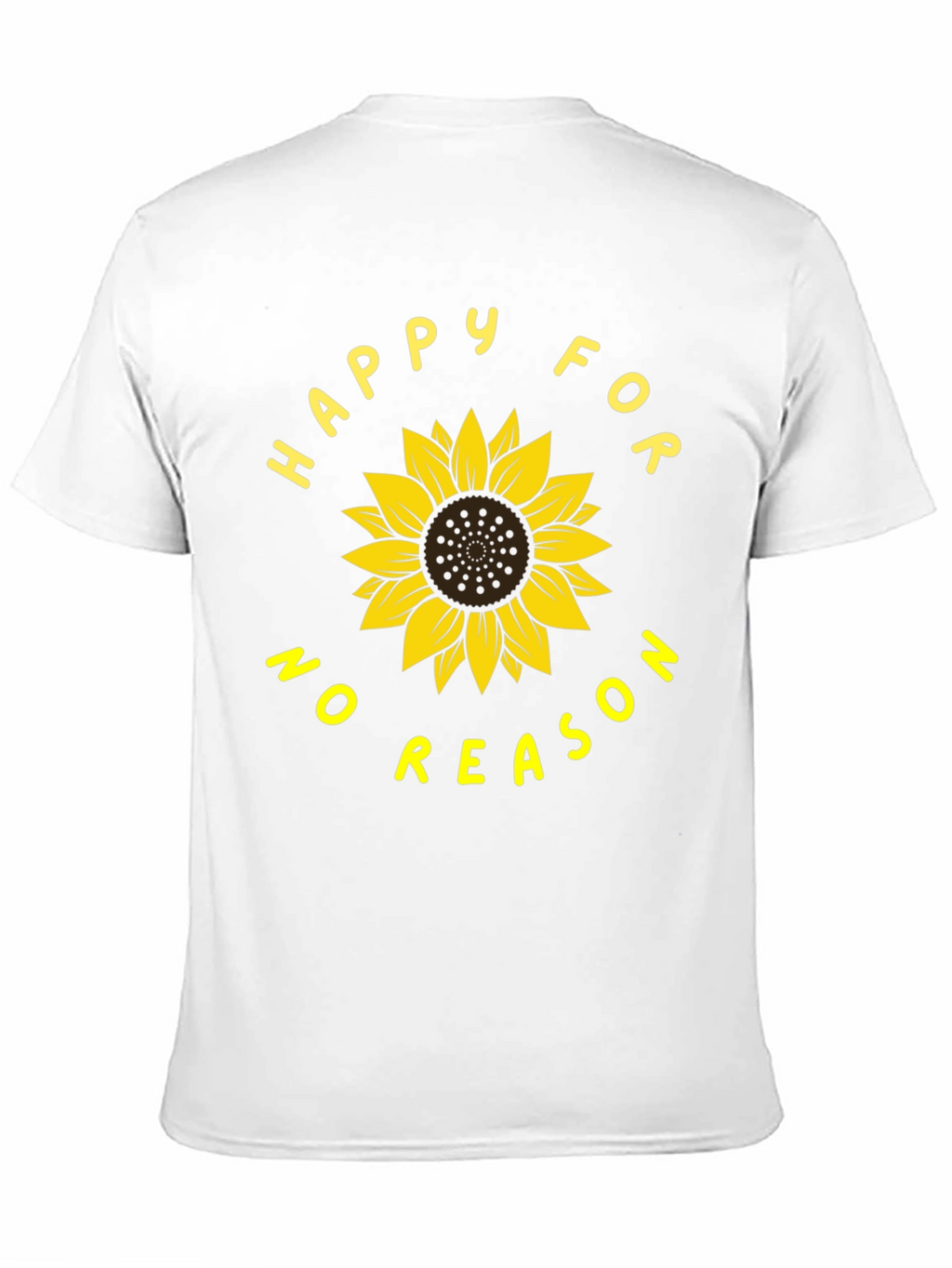 Happy For No Reason Sunflower Graphic Tee