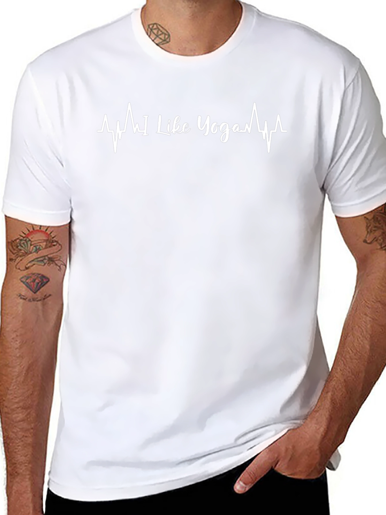 I Like Yoga T-Shirt - Black