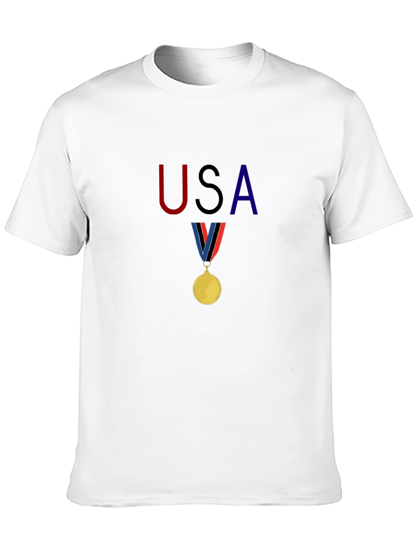 USA Olympic Medal Graphic Tee
