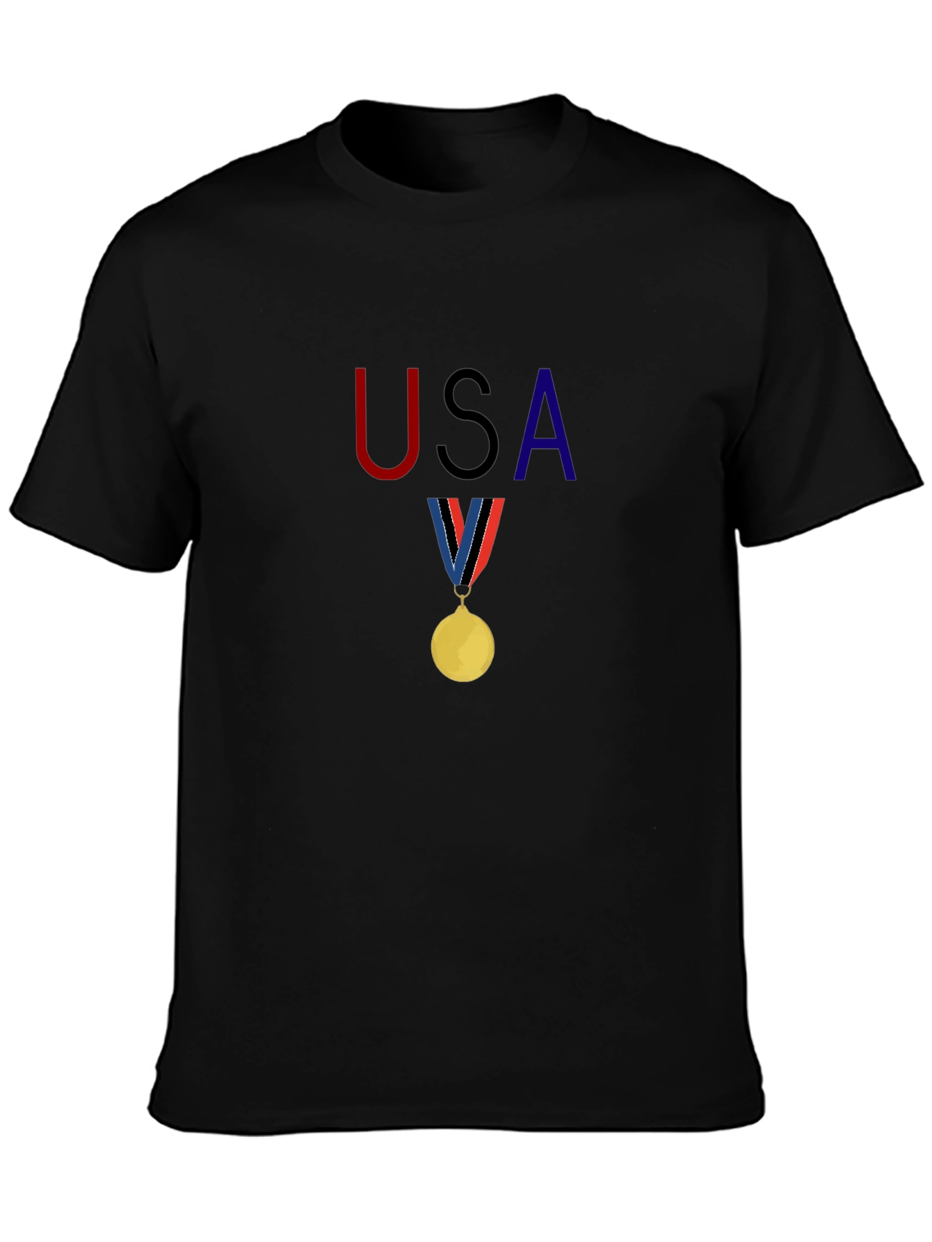 USA Olympic Medal Graphic Tee