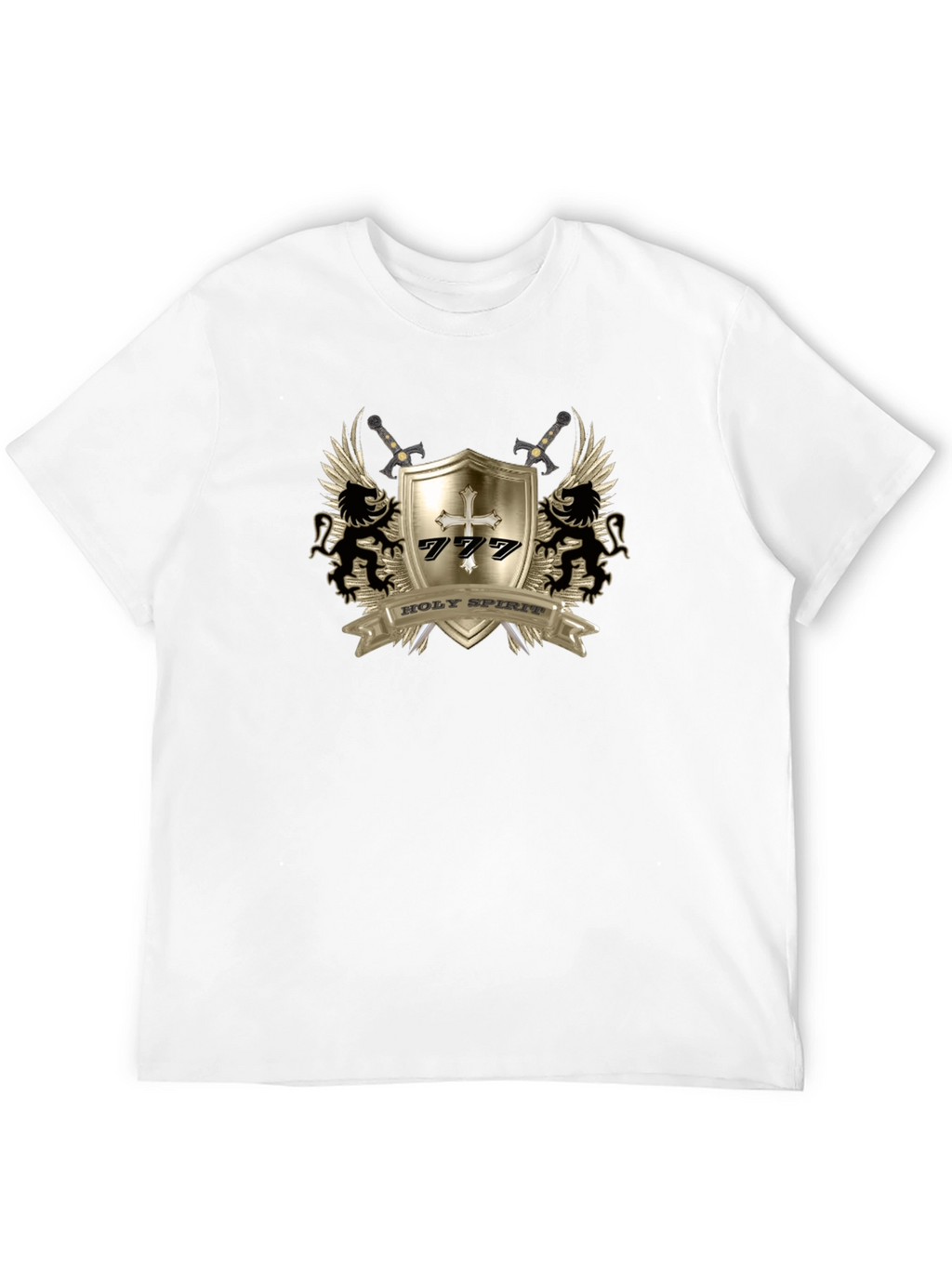 Holy Spirit Crest T-Shirt - Black