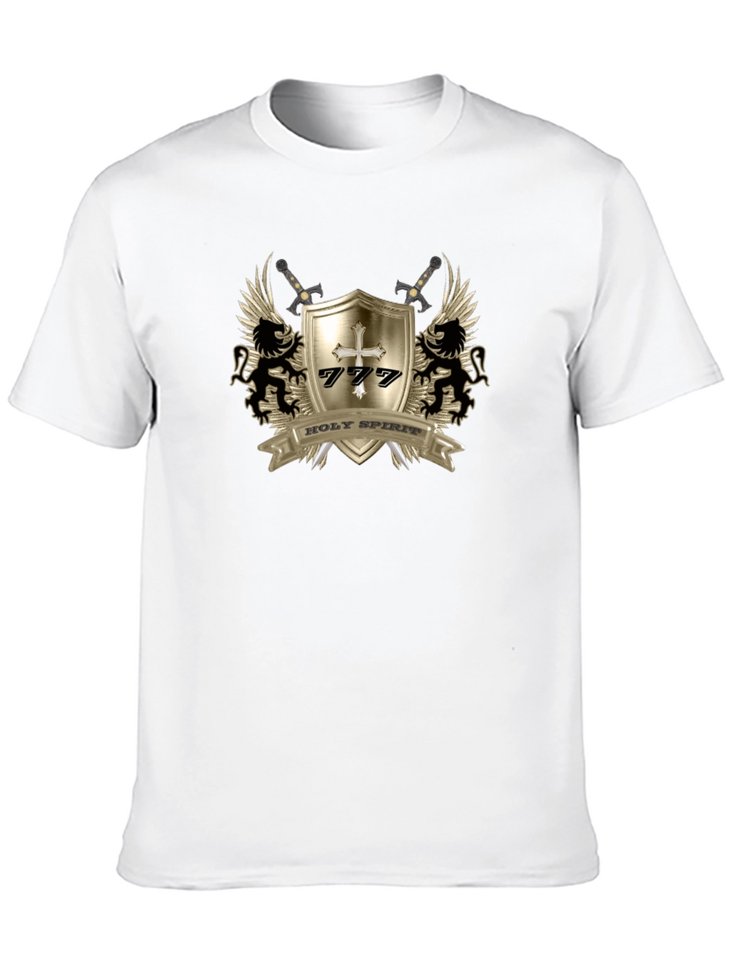 Holy Spirit Crest T-Shirt - Black