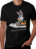 Cartoon Bunny in Sneaker T-Shirt