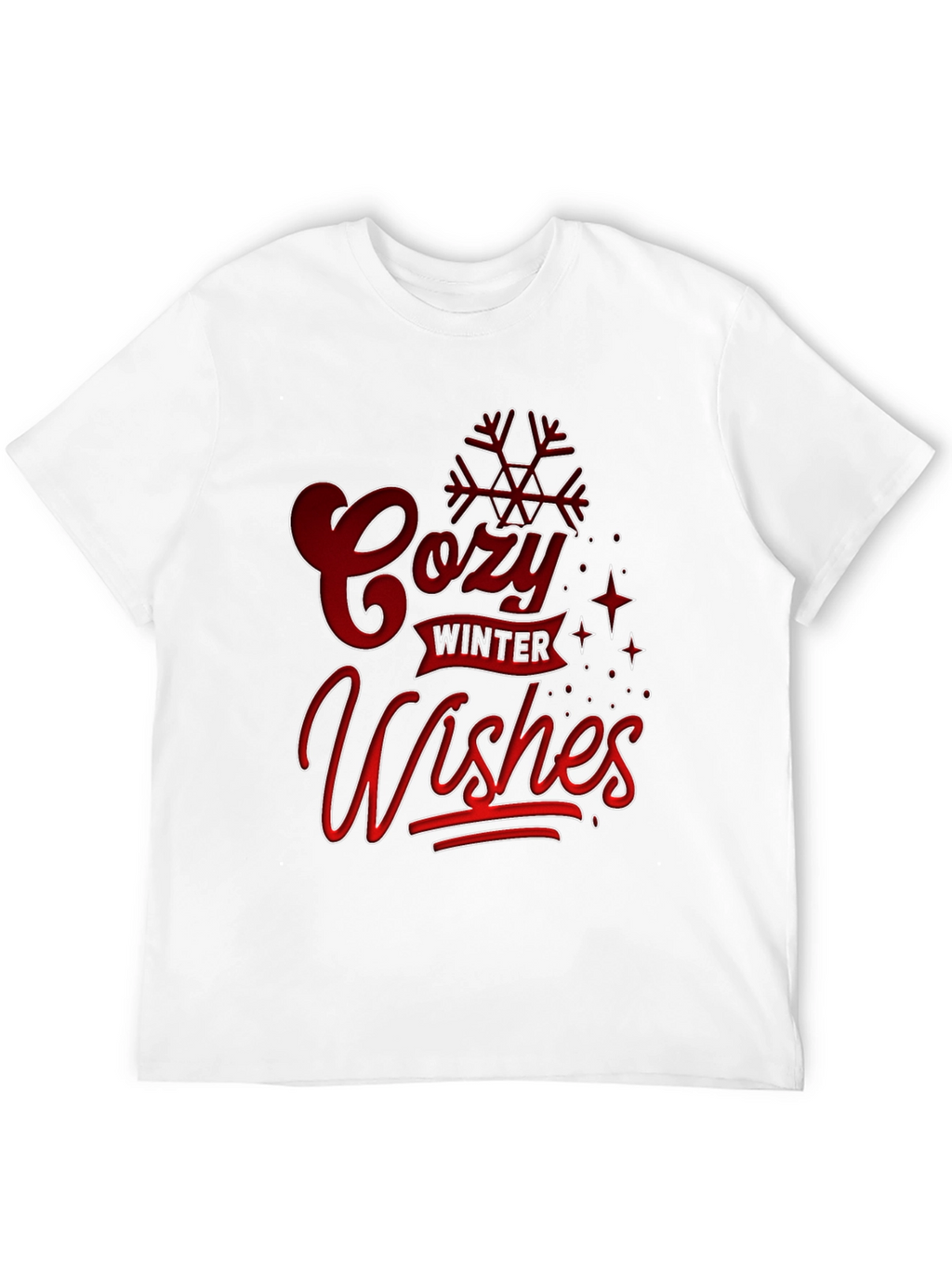 Cozy Winter Wishes Graphic T-Shirt