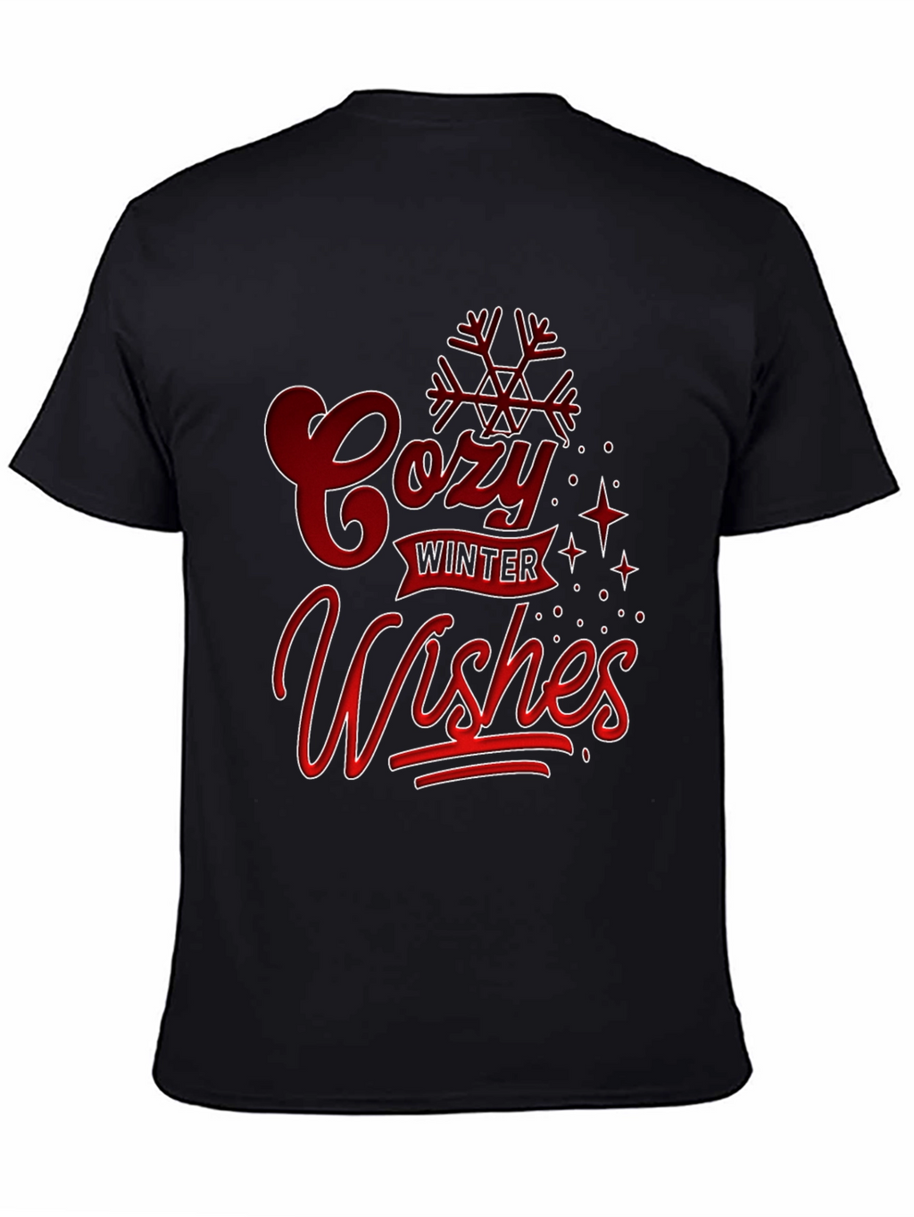 Cozy Winter Wishes Graphic T-Shirt