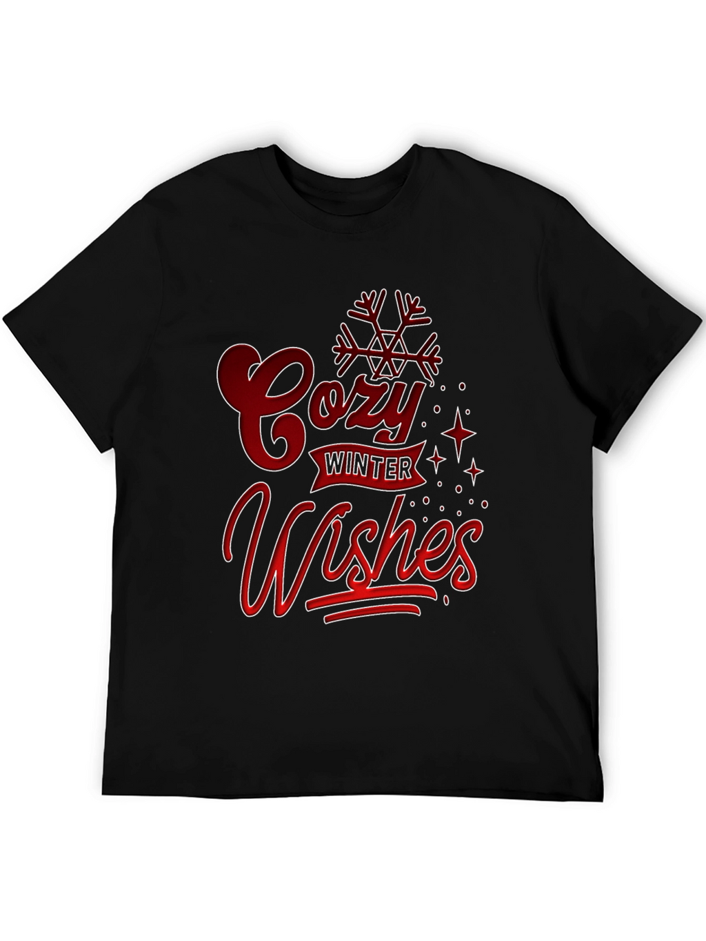 Cozy Winter Wishes Graphic T-Shirt