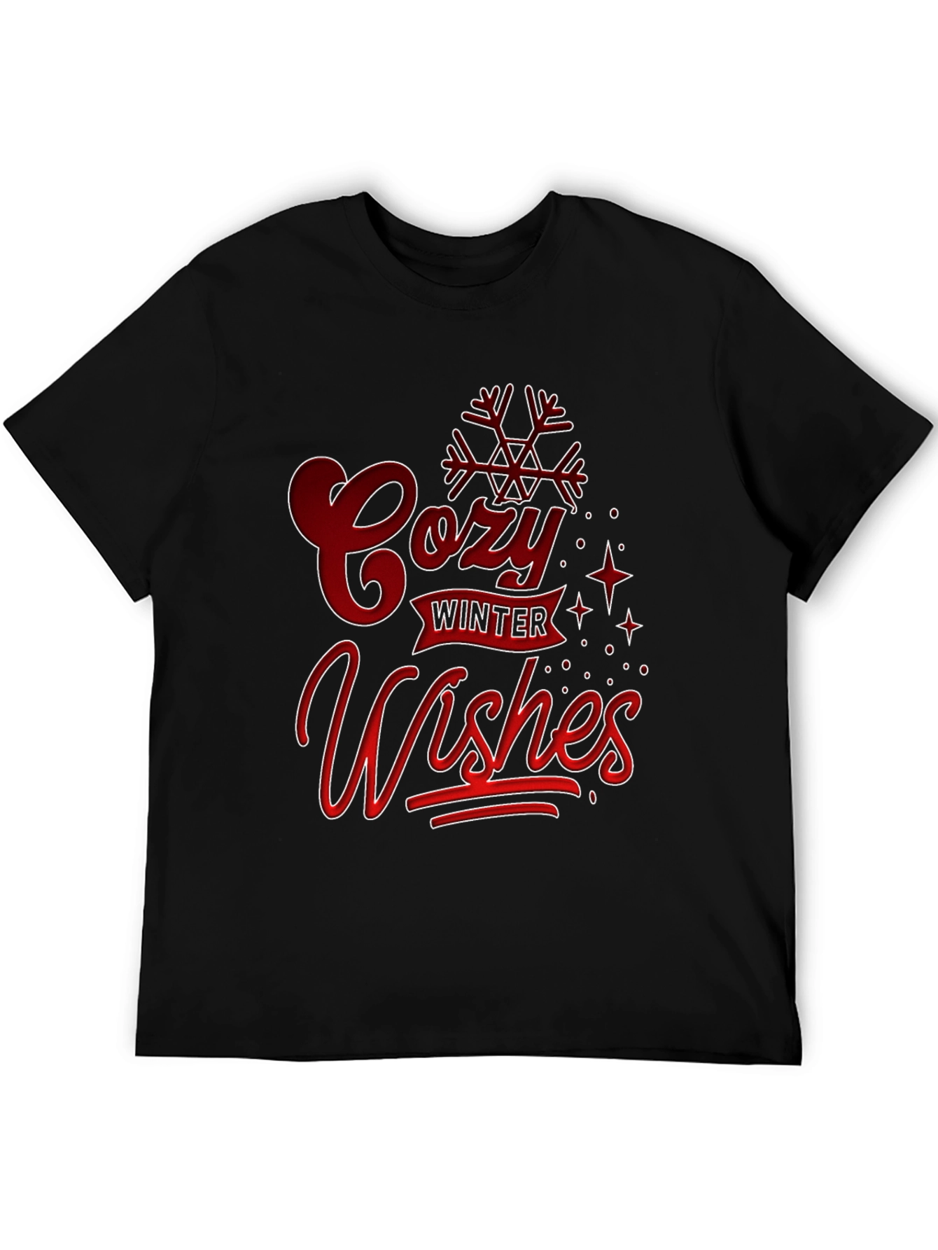Cozy Winter Wishes Graphic T-Shirt