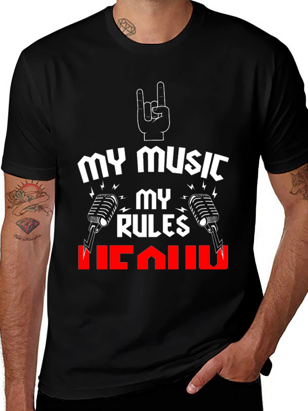 My Music My Rules Graphic Tee