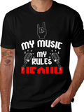 My Music My Rules Graphic Tee