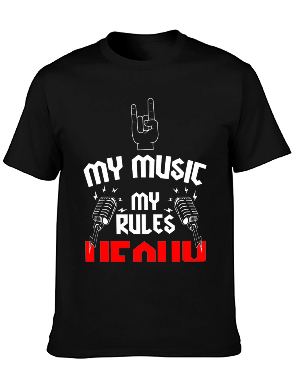 My Music My Rules Graphic Tee