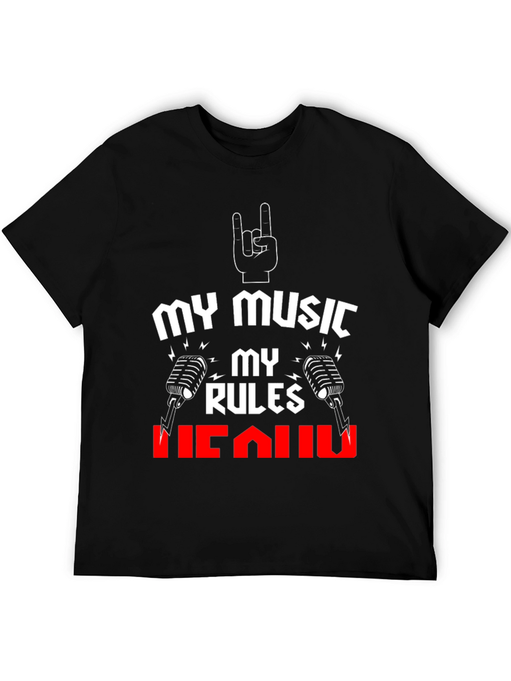 My Music My Rules Graphic Tee