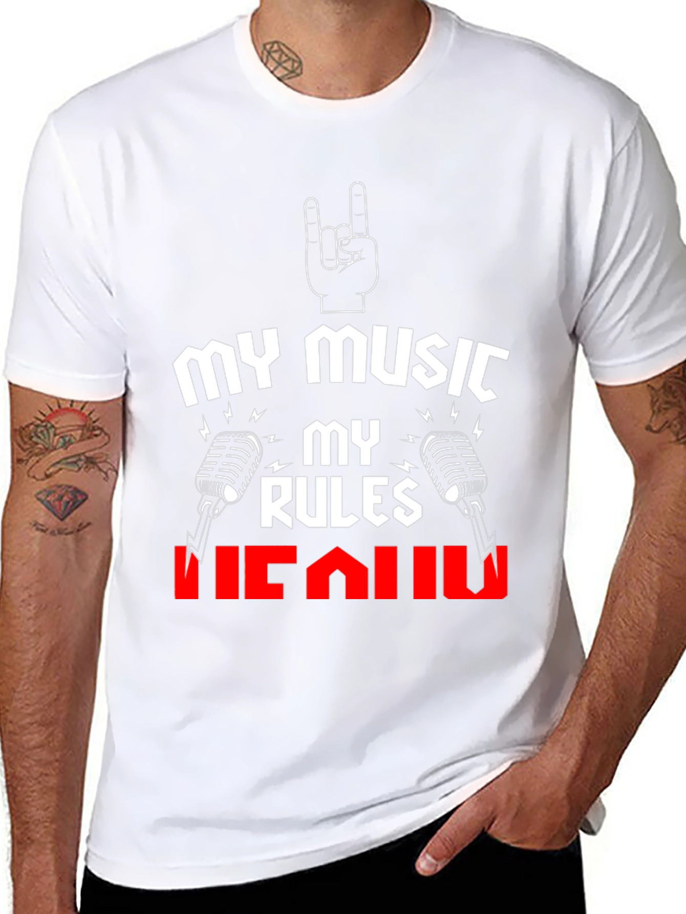 My Music My Rules Graphic Tee