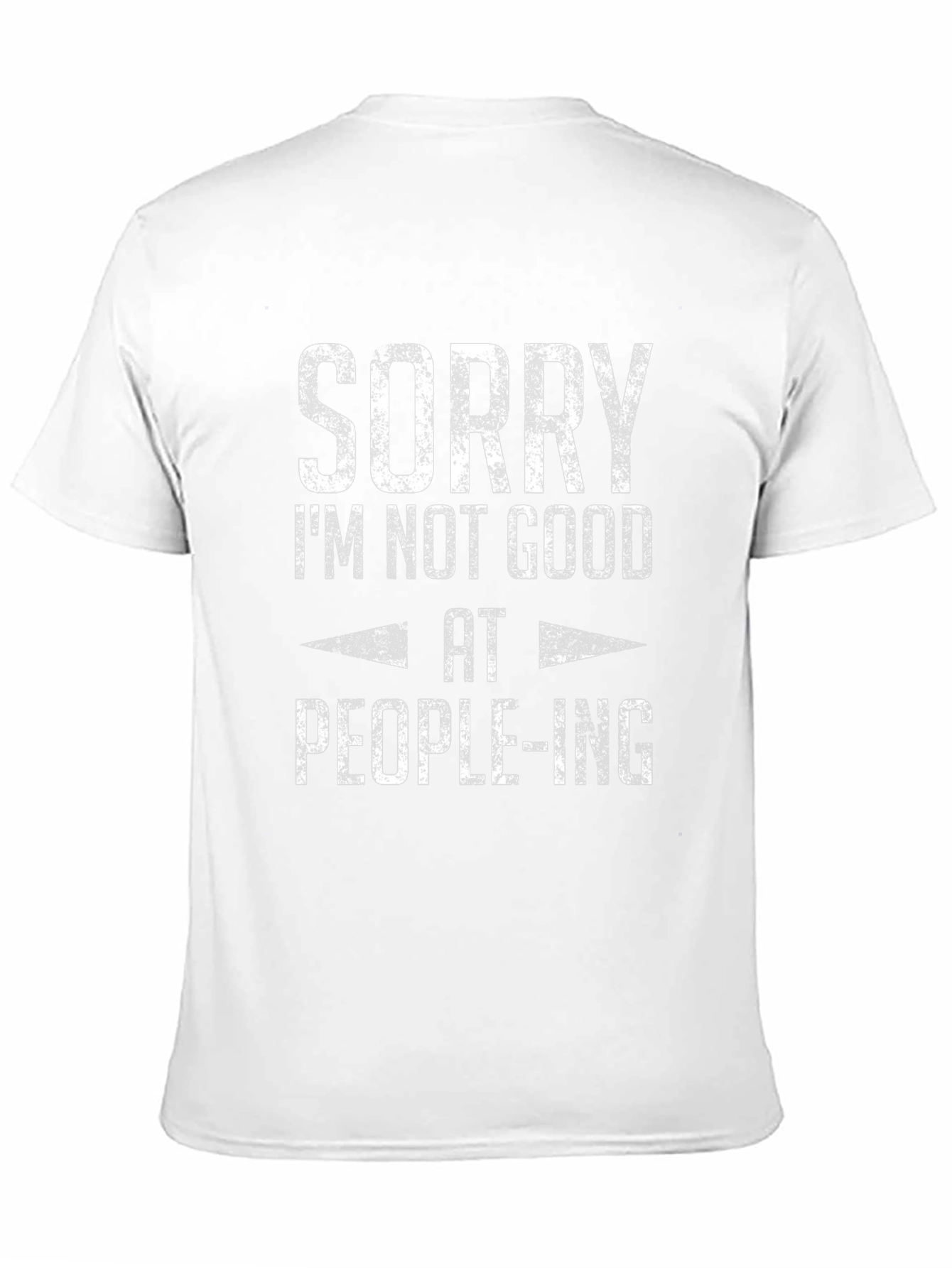 Sorry Im Not Good At People-ing Graphic Tee