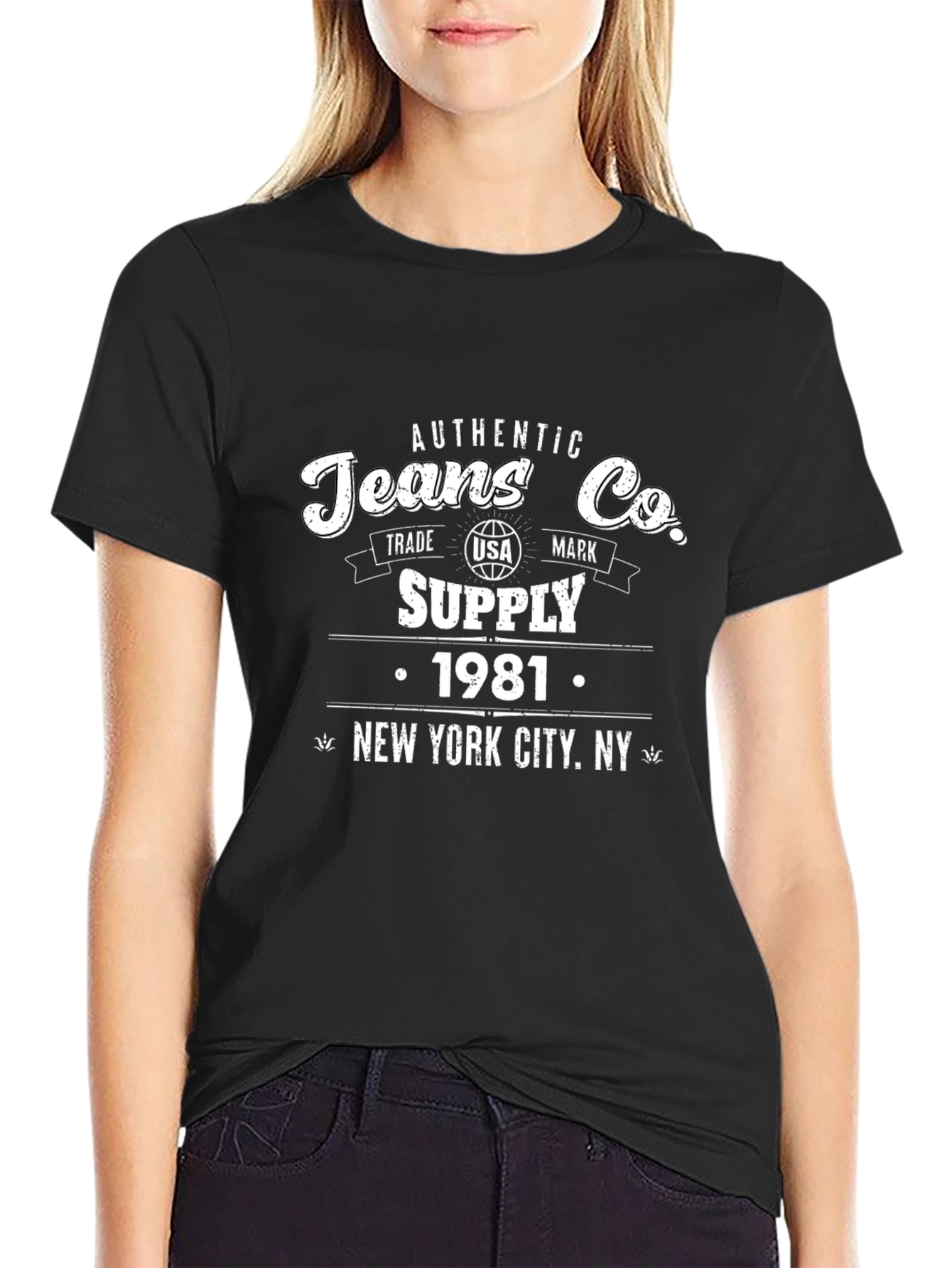 Authentic Jeans Co. 1981 Graphic Tee