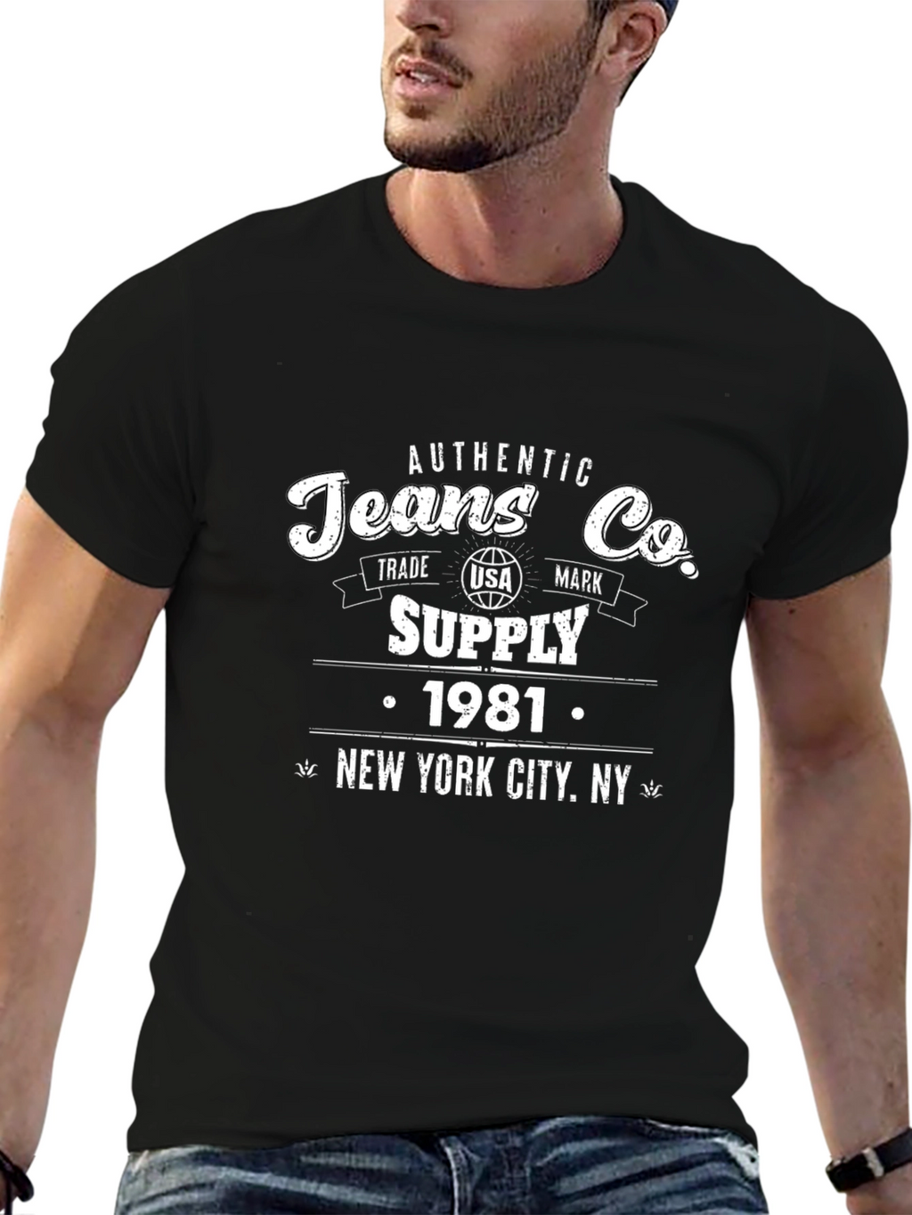 Authentic Jeans Co. 1981 Graphic Tee