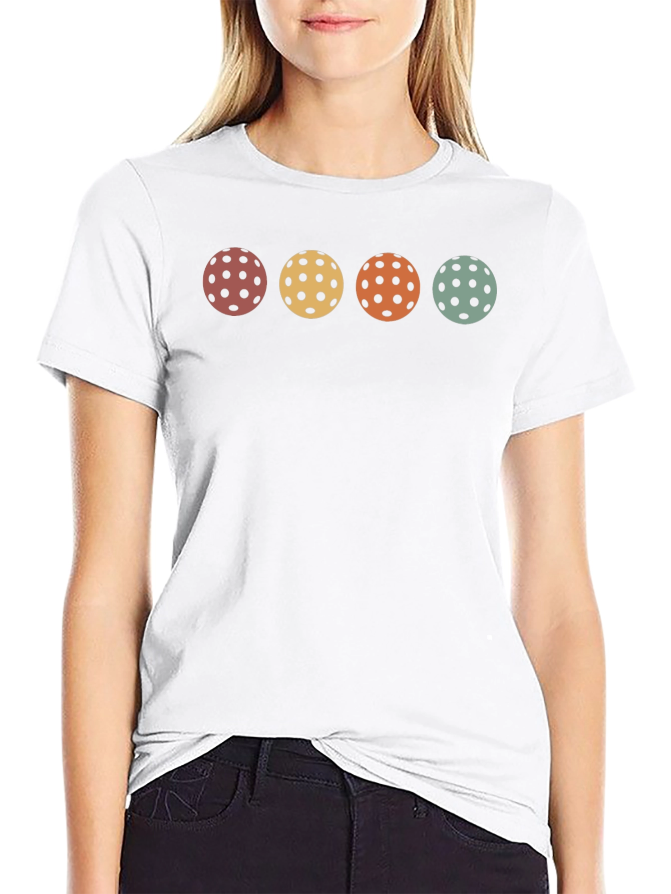 Retro Pickleball Balls T-Shirt
