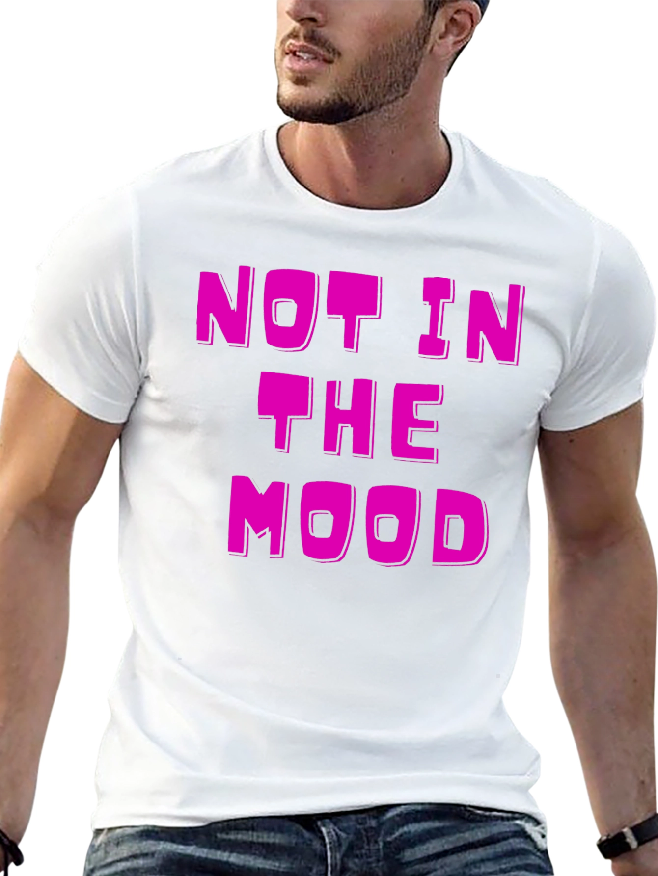 Not in the Mood Black T-Shirt