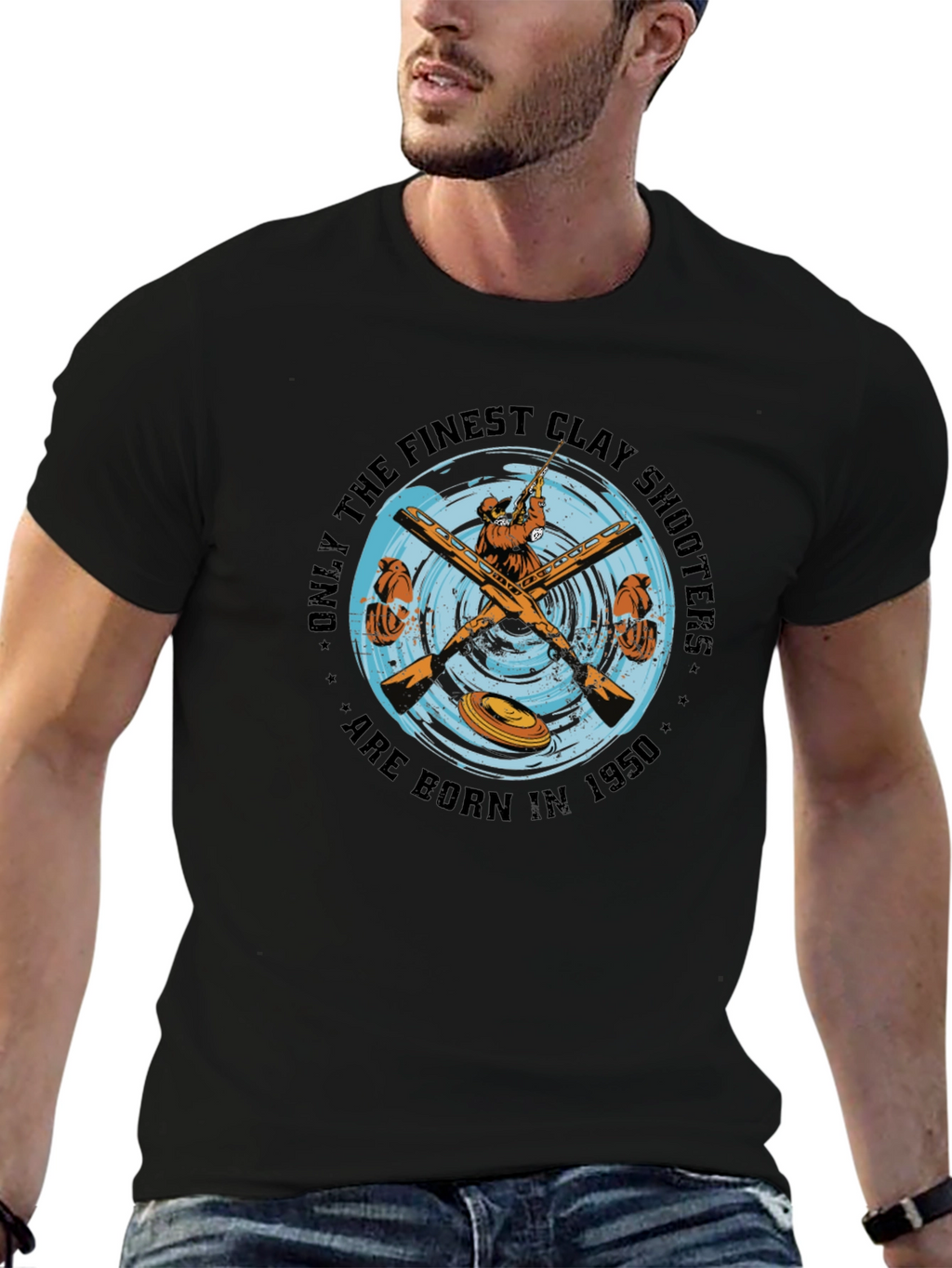 Finest Clay Shooters Born in 1950 T-Shirt