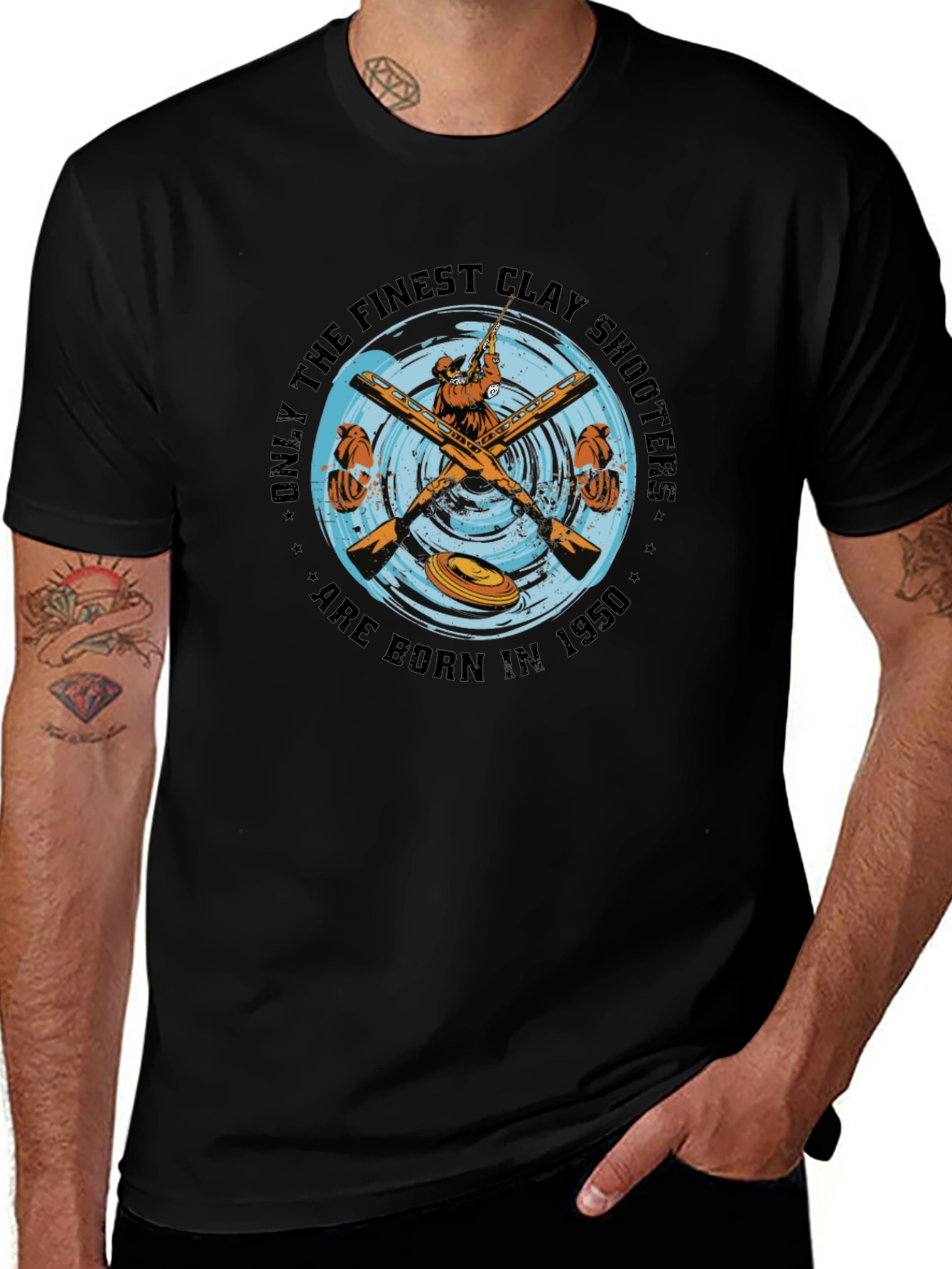 Finest Clay Shooters Born in 1950 T-Shirt