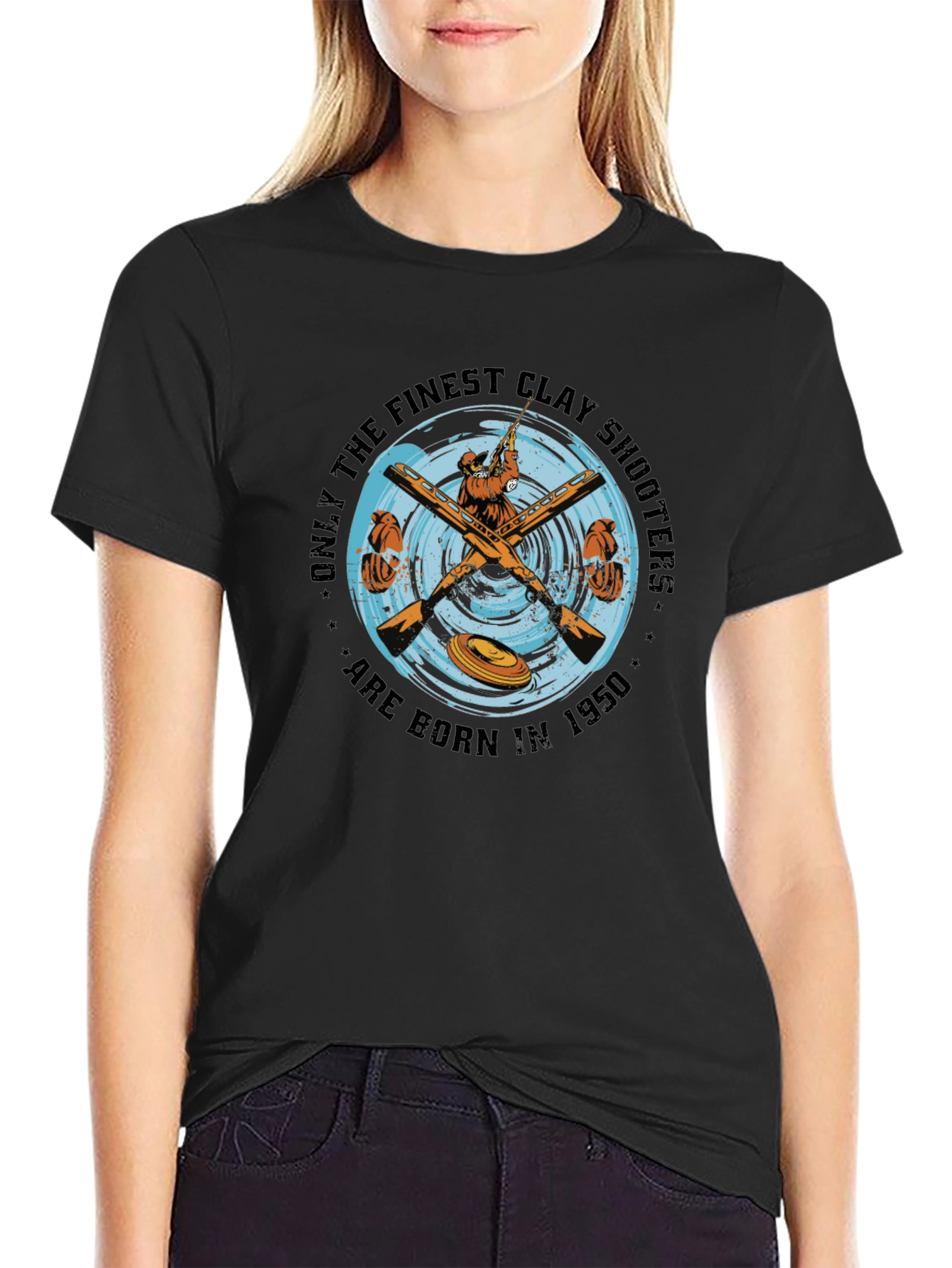 Finest Clay Shooters Born in 1950 T-Shirt